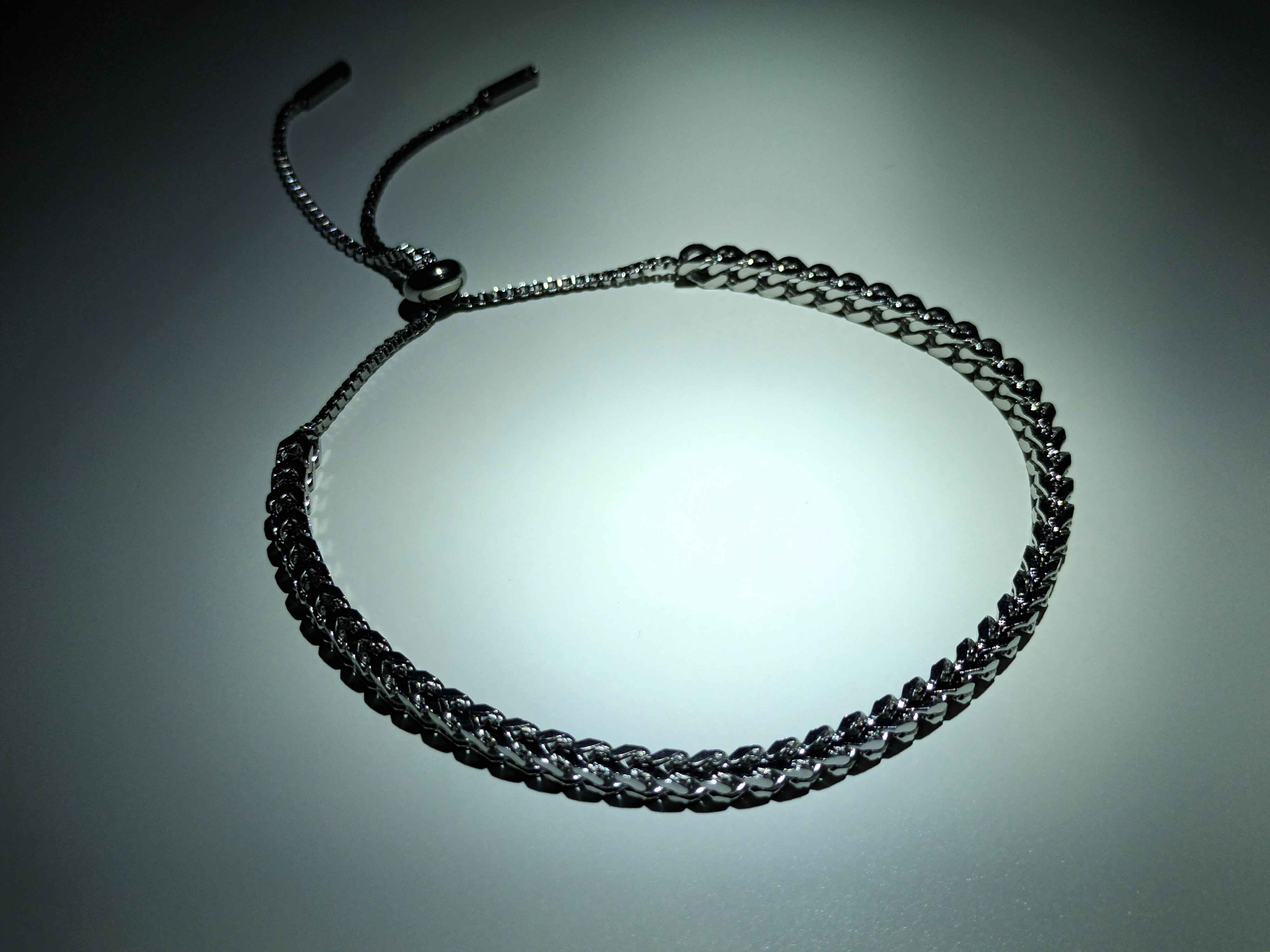 Pulsera Cadena Cuadrada