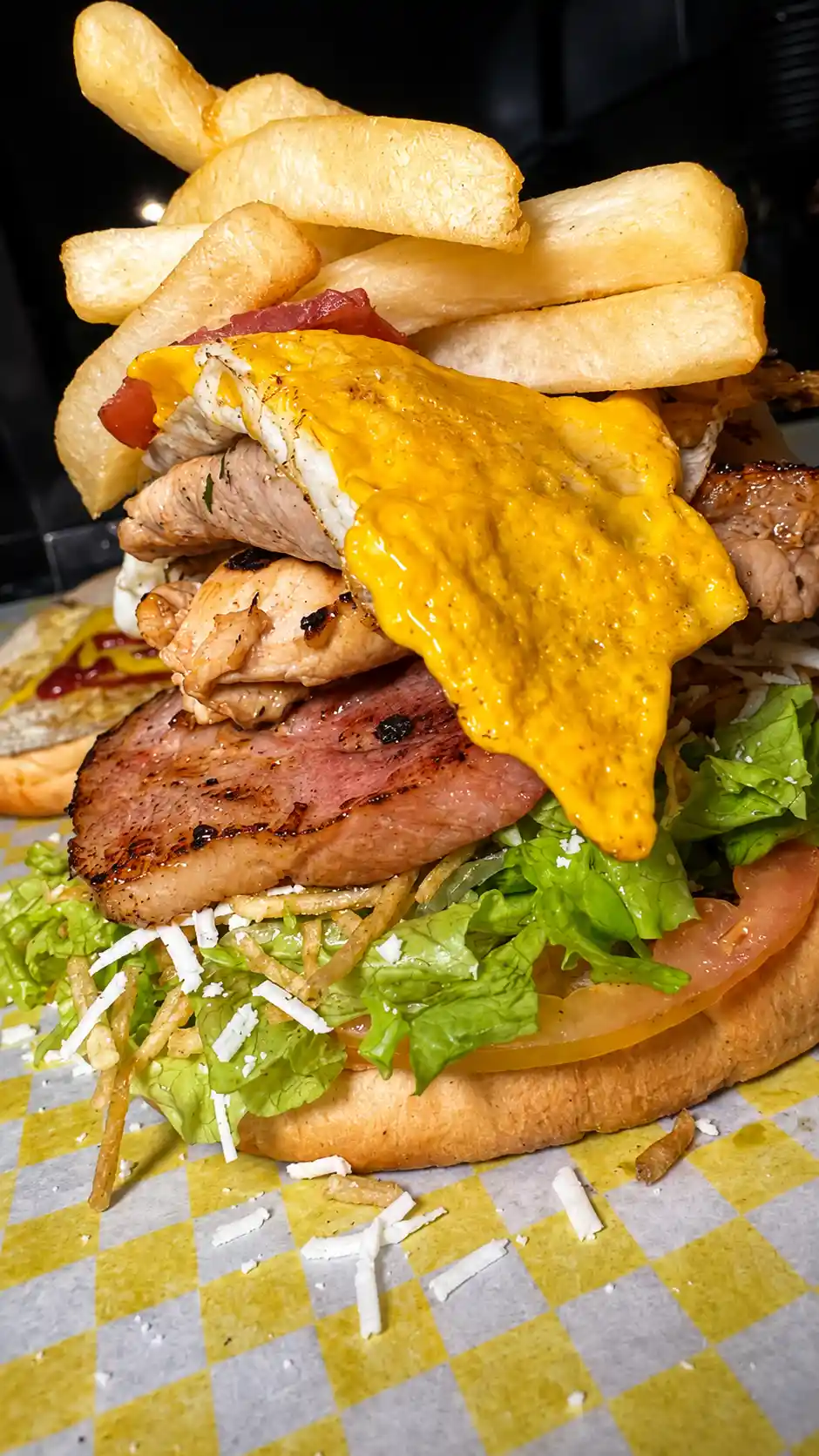 Hamburguesa la VIP