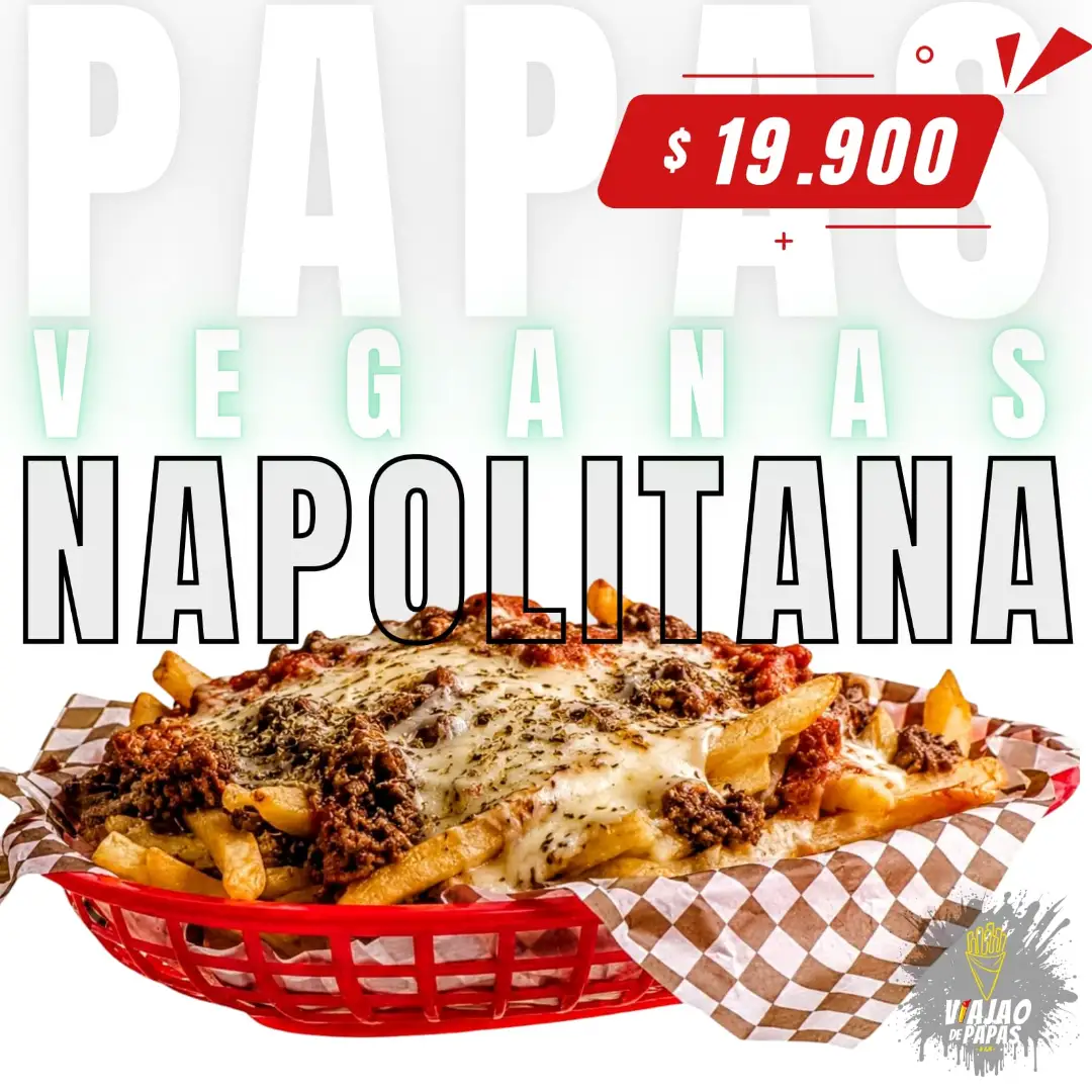 Papas Veganas Napolitanas