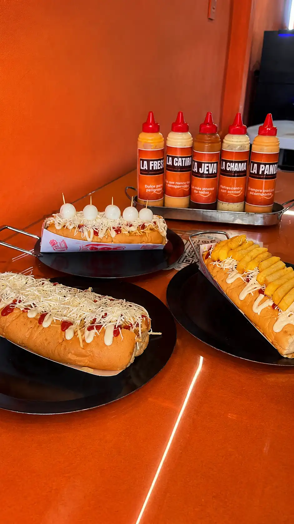 Combo el Trio de perros calientes