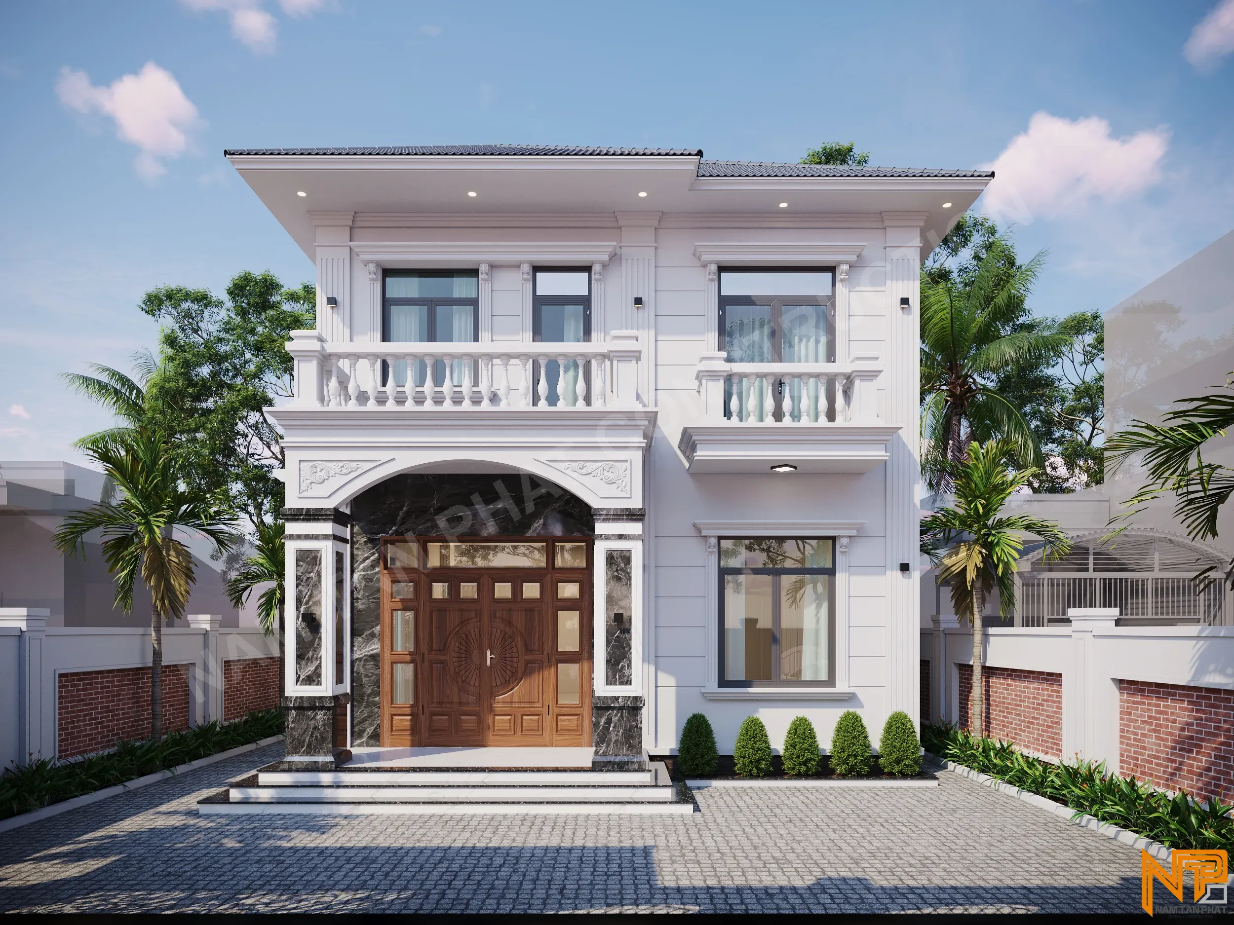 Hình ảnh công trình Nhà Phố Hiện Đại - Ngoại Thất 6