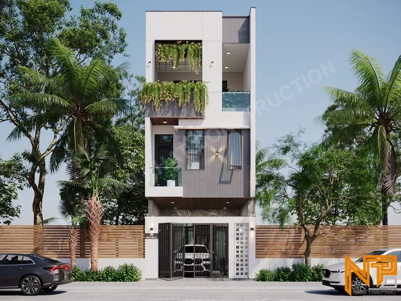 Hình ảnh công trình Nhà Anh Hoàng 5*25m - Ngoại Thất 1