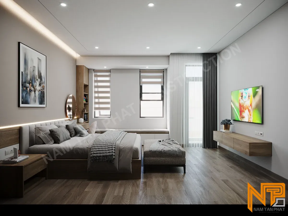 Hình ảnh công trình Nhà Anh Hoàng 5*25m - Ngoại Thất 4