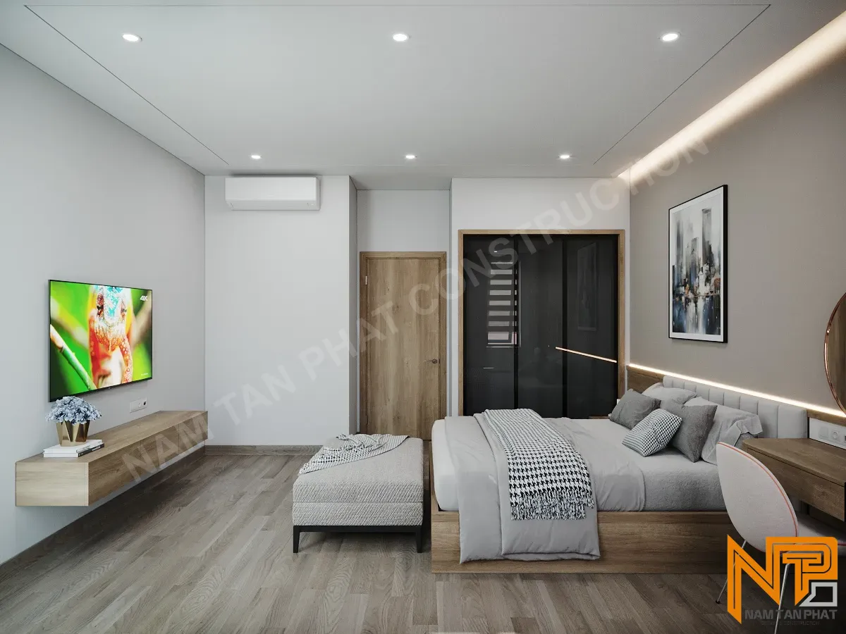 Hình ảnh công trình Nhà Anh Hoàng 5*25m - Ngoại Thất 6