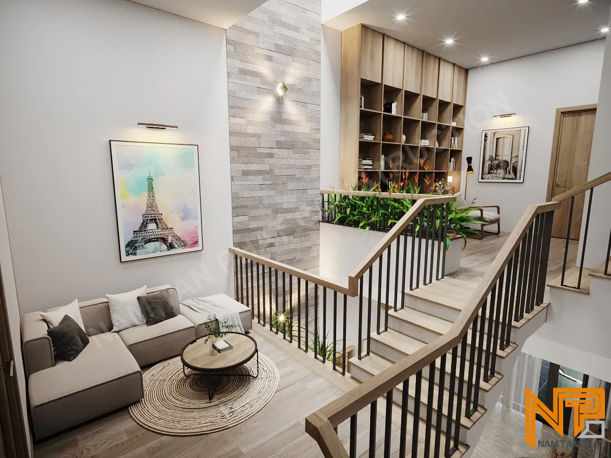 Hình ảnh công trình Nhà Anh Hoàng 5*25m - Ngoại Thất 18