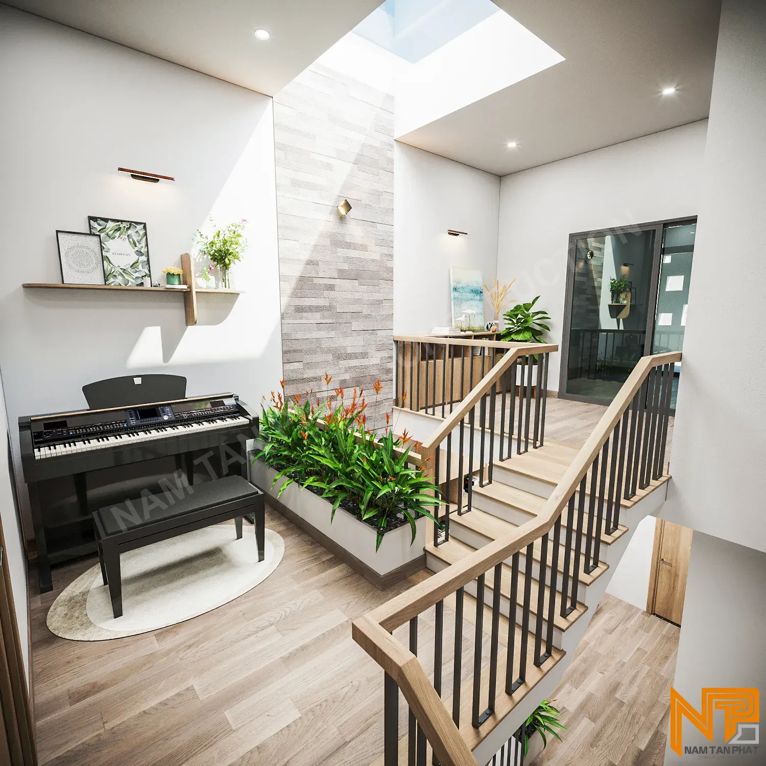 Hình ảnh công trình Nhà Anh Hoàng 5*25m - Ngoại Thất 21