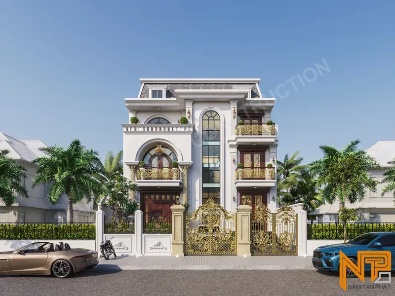 Hình ảnh công trình Tân Cổ Điển 18*16m - Ngoại Thất 1