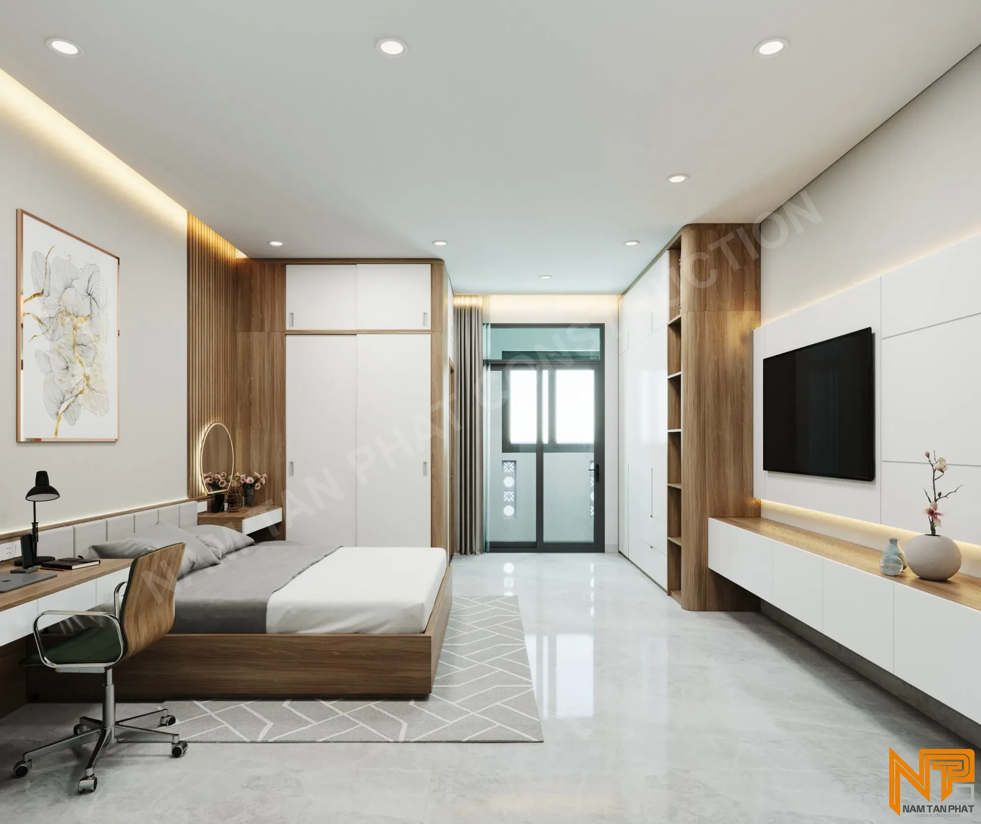 Hình ảnh công trình Nhà Anh Hiếu 4.5*16m - Ngoại Thất 4