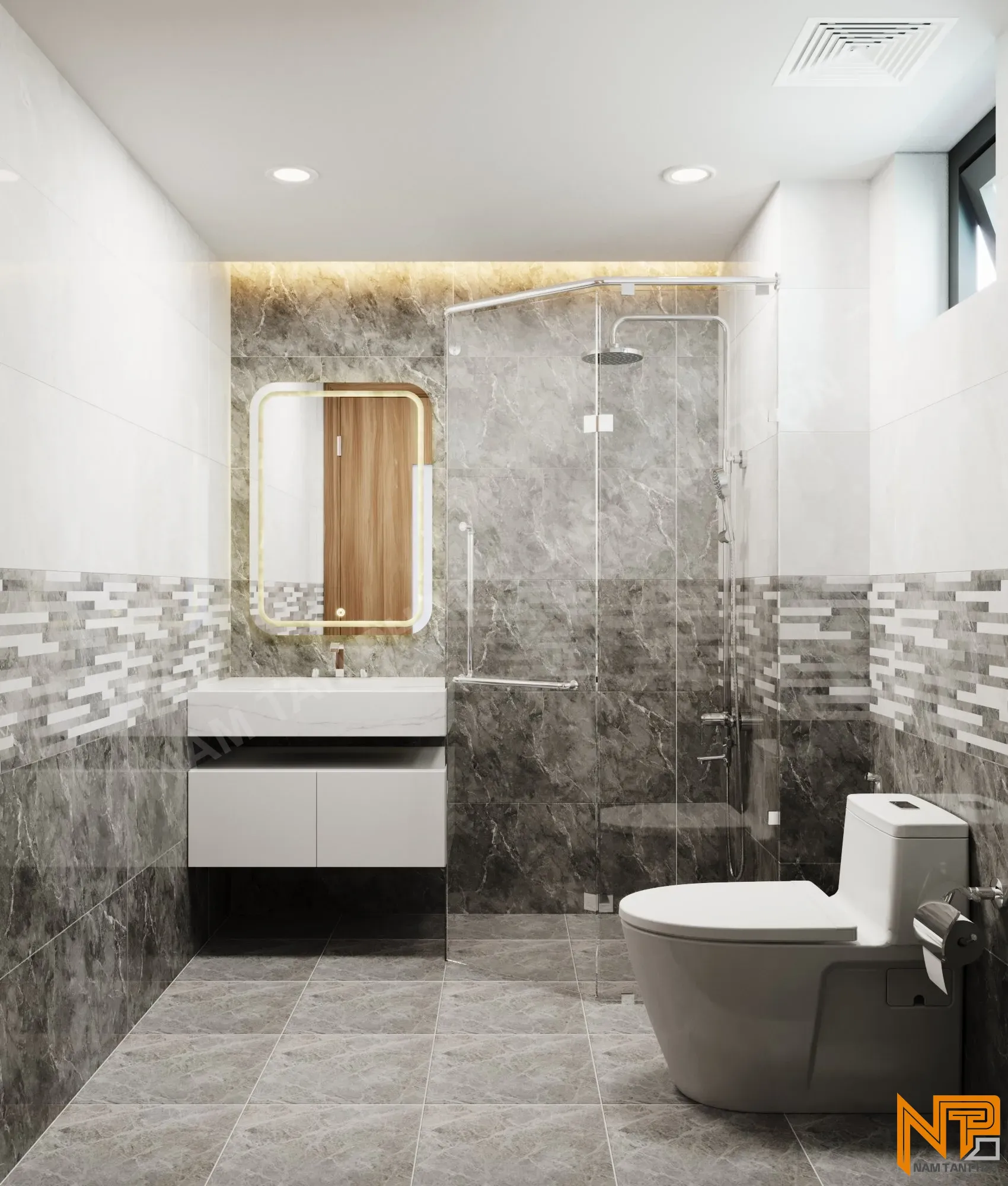 Hình ảnh công trình Nhà Anh Hiếu 4.5*16m - Ngoại Thất 8