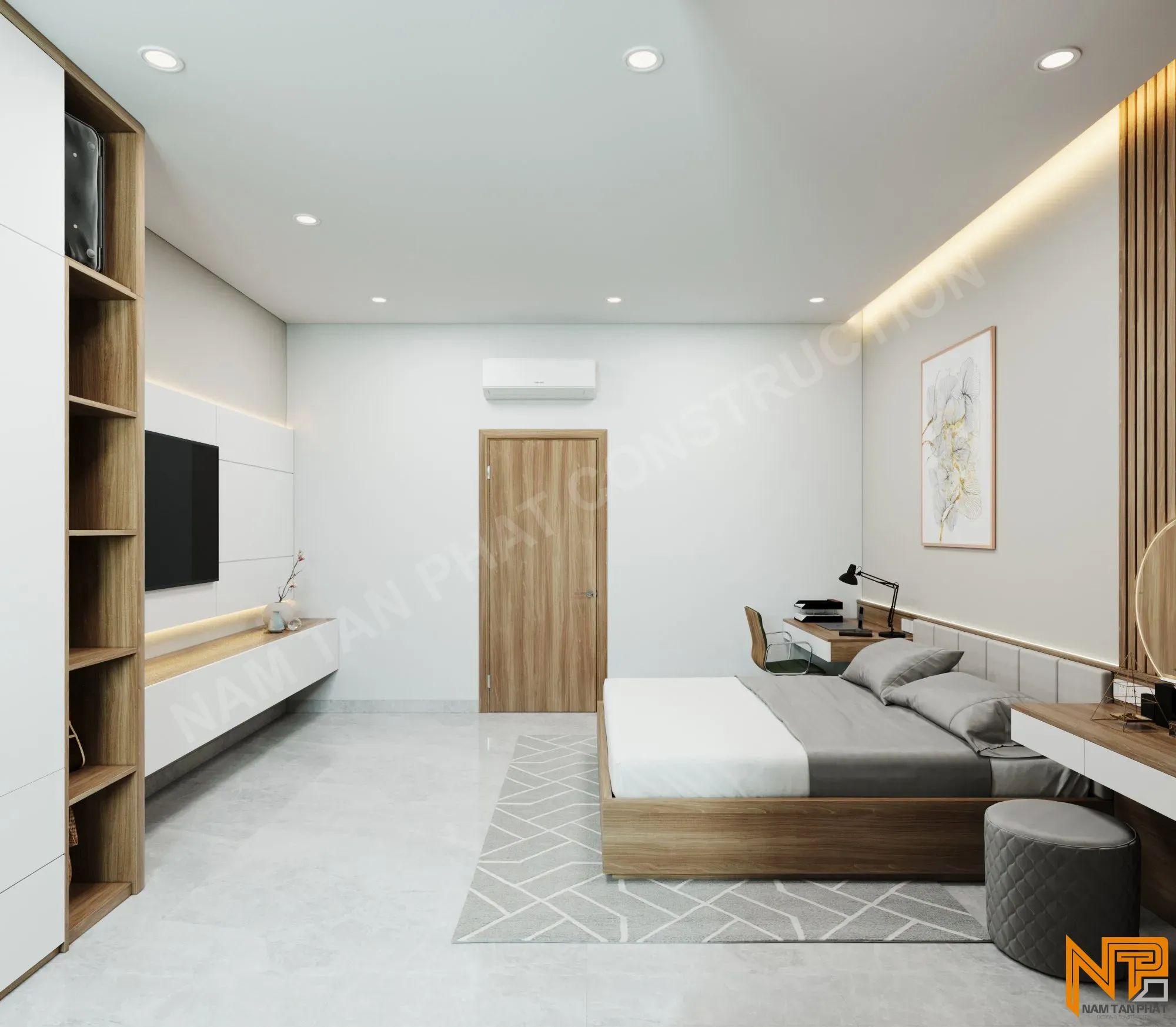 Hình ảnh công trình Nhà Anh Hiếu 4.5*16m - Ngoại Thất 9