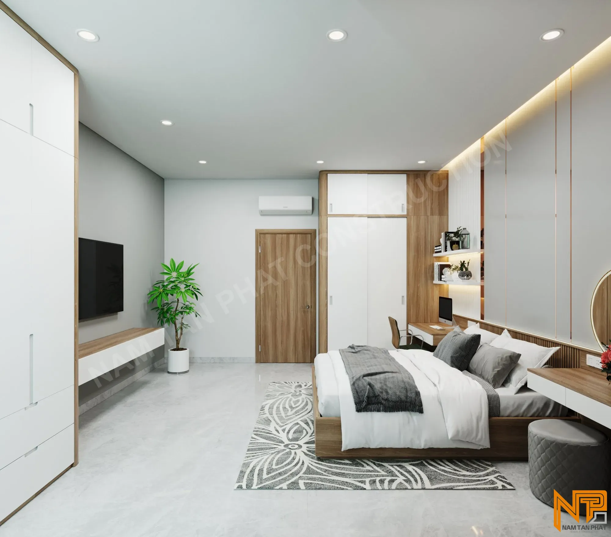 Hình ảnh công trình Nhà Anh Hiếu 4.5*16m - Ngoại Thất 11