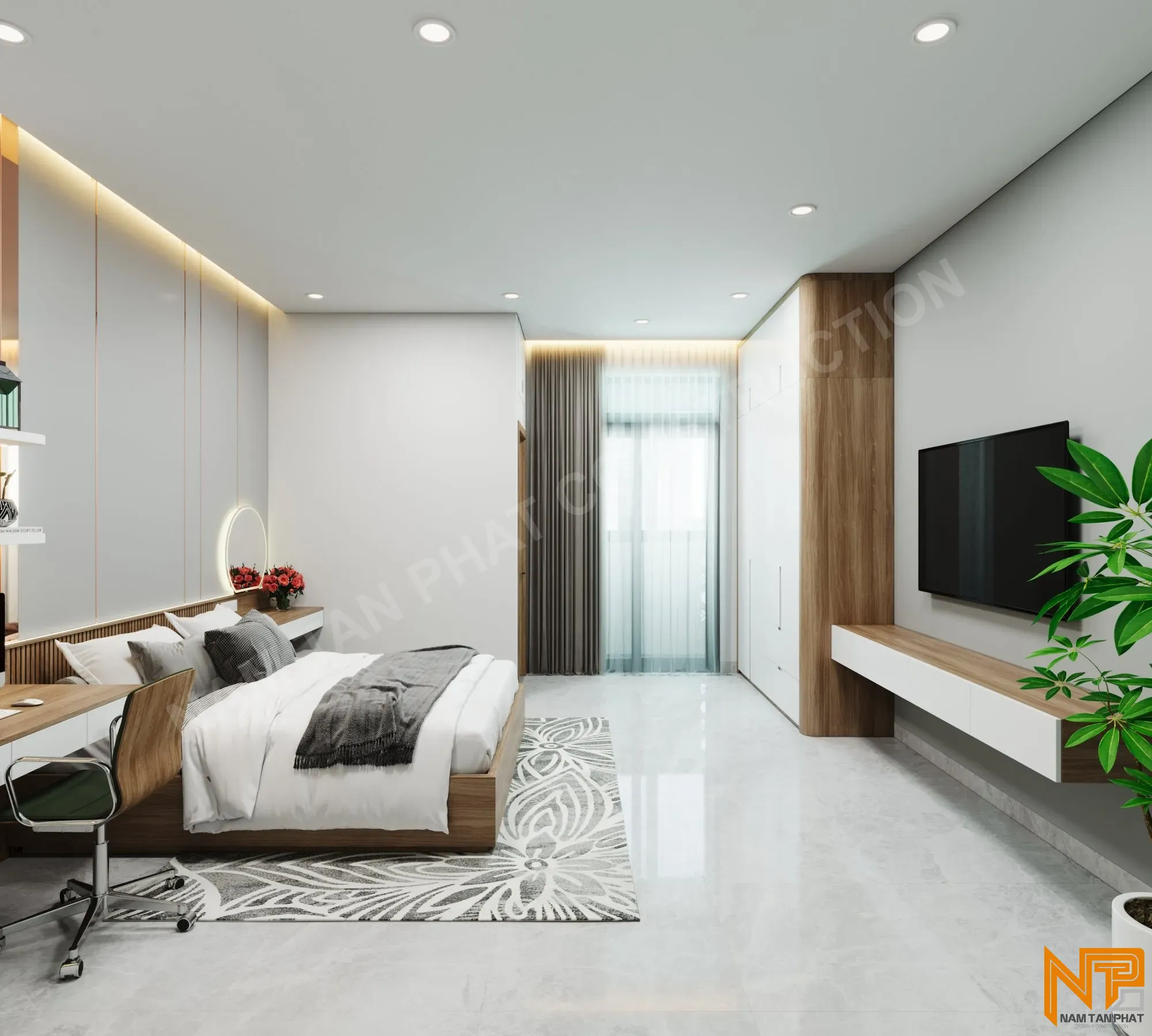 Hình ảnh công trình Nhà Anh Hiếu 4.5*16m - Ngoại Thất 15