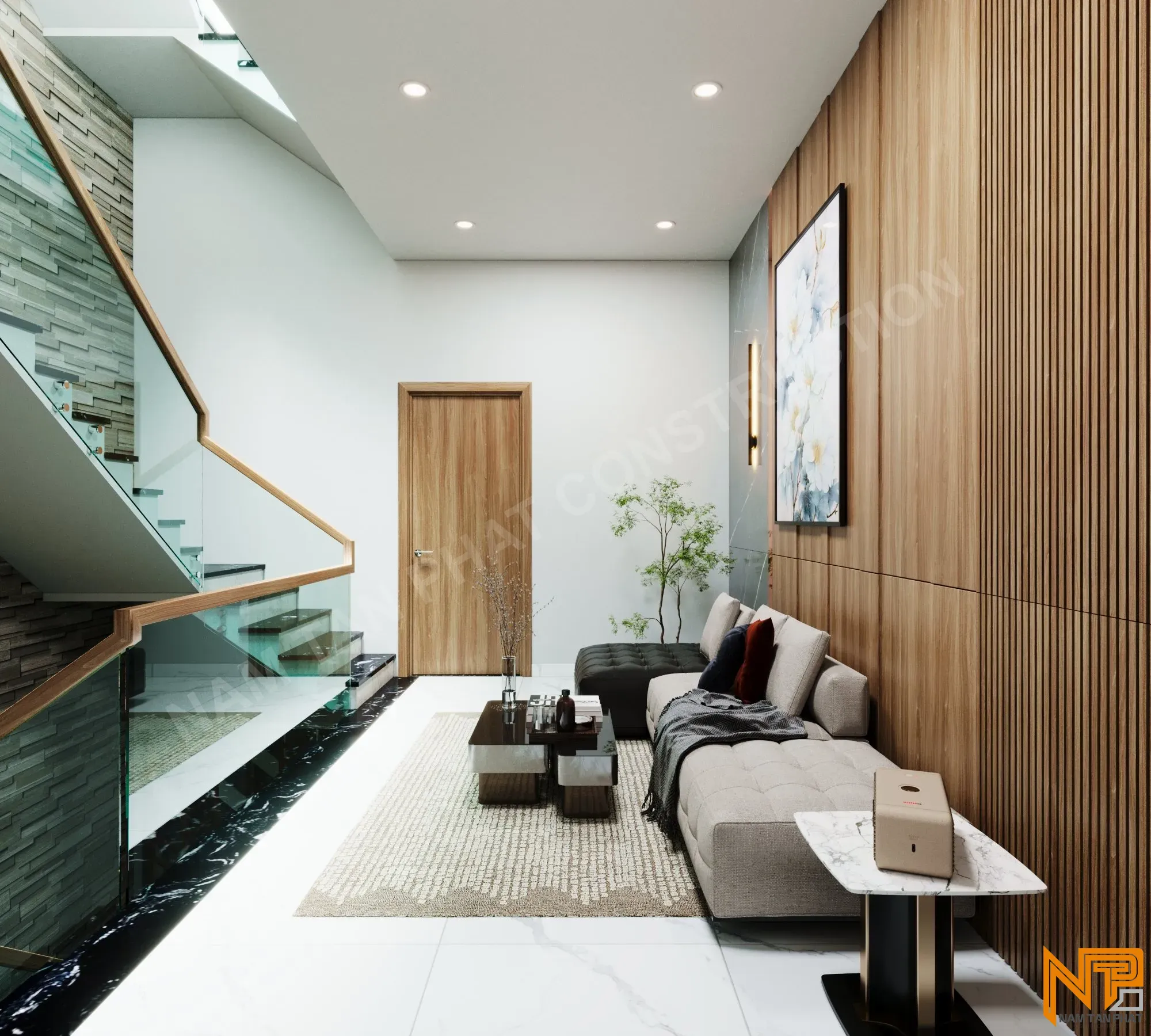 Hình ảnh công trình Nhà Anh Hiếu 4.5*16m - Ngoại Thất 22