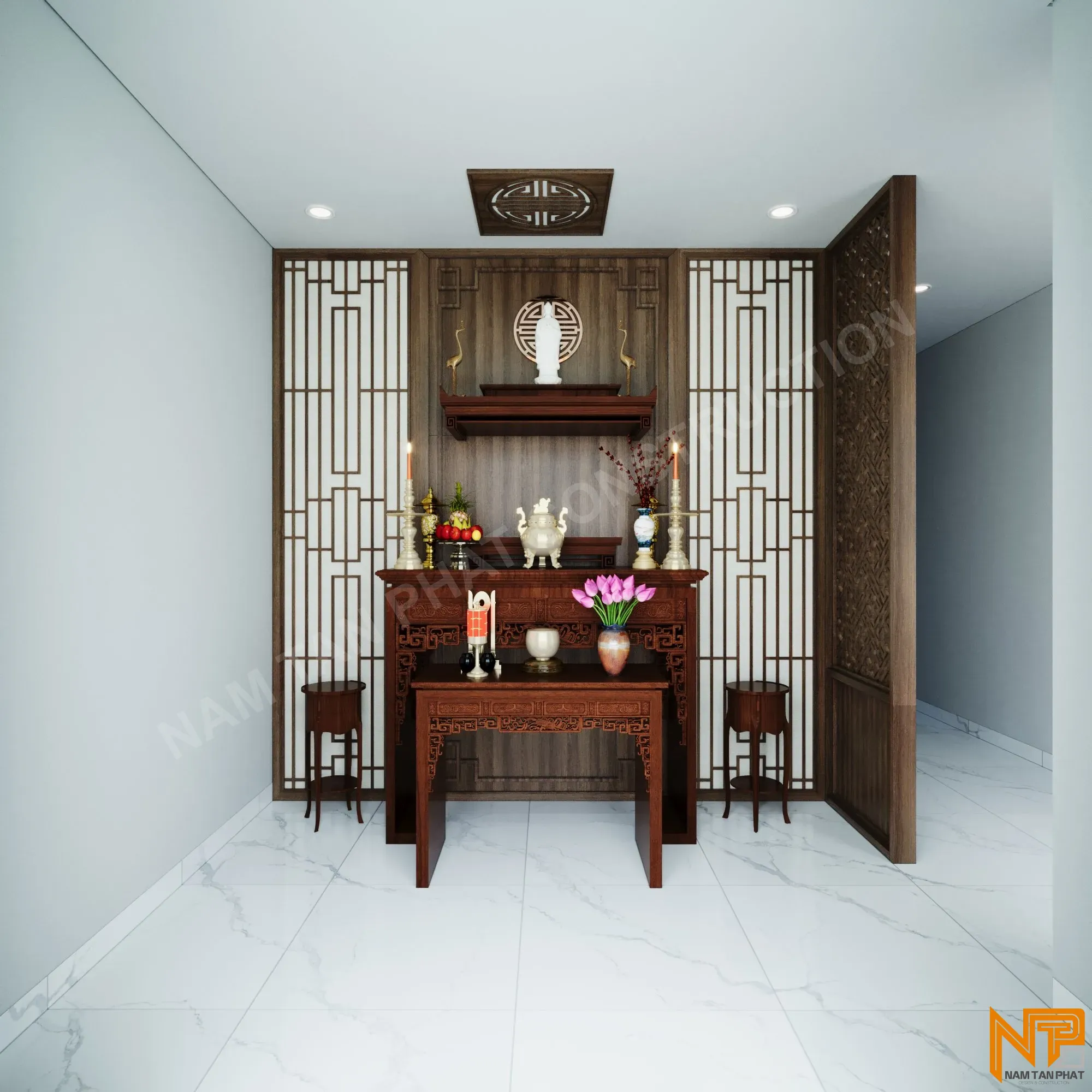 Hình ảnh công trình Nhà Anh Hiếu 4.5*16m - Ngoại Thất 24