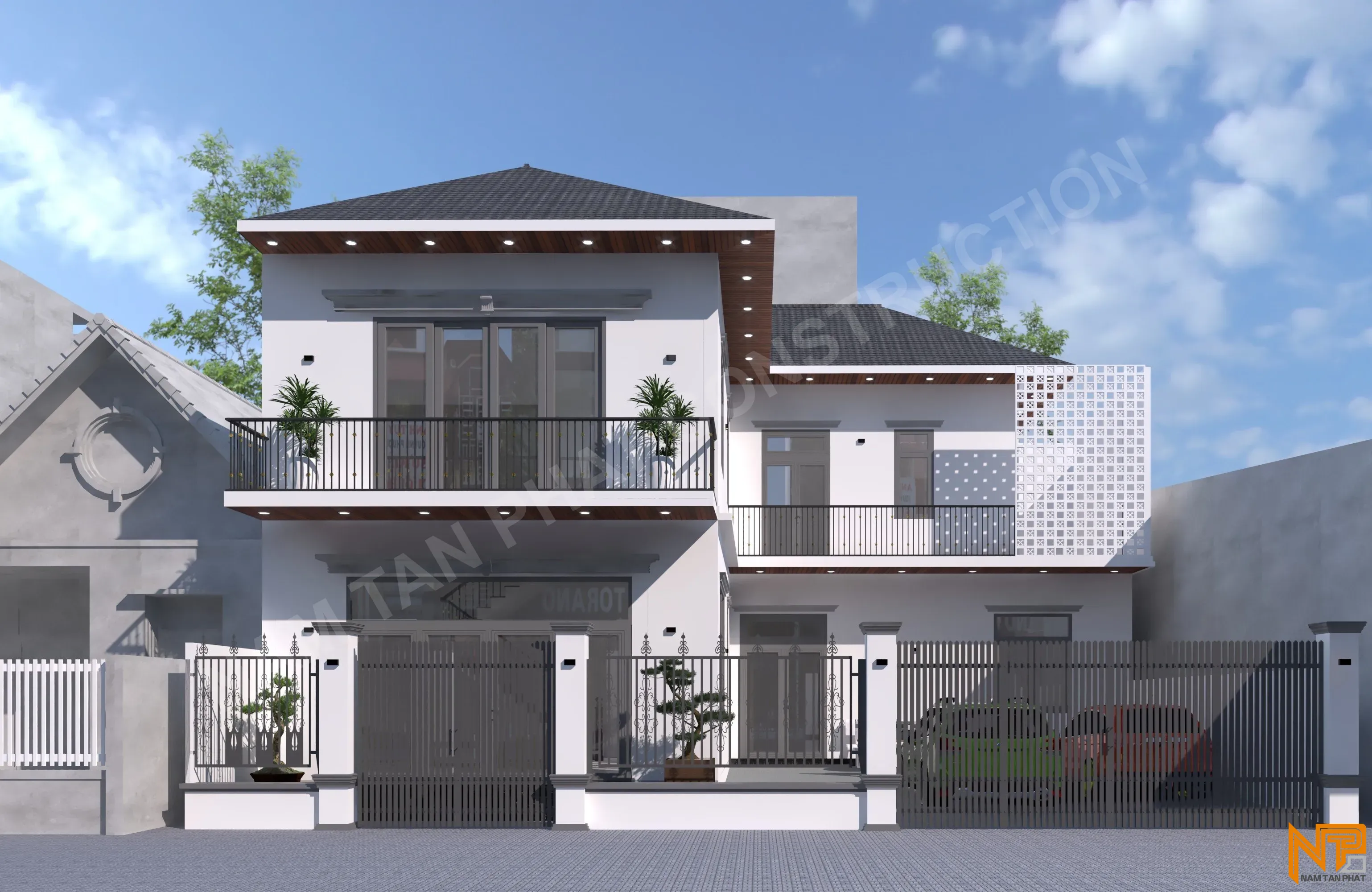 Hình ảnh công trình Nhà Anh Khoa 8*14m - Ngoại Thất 2