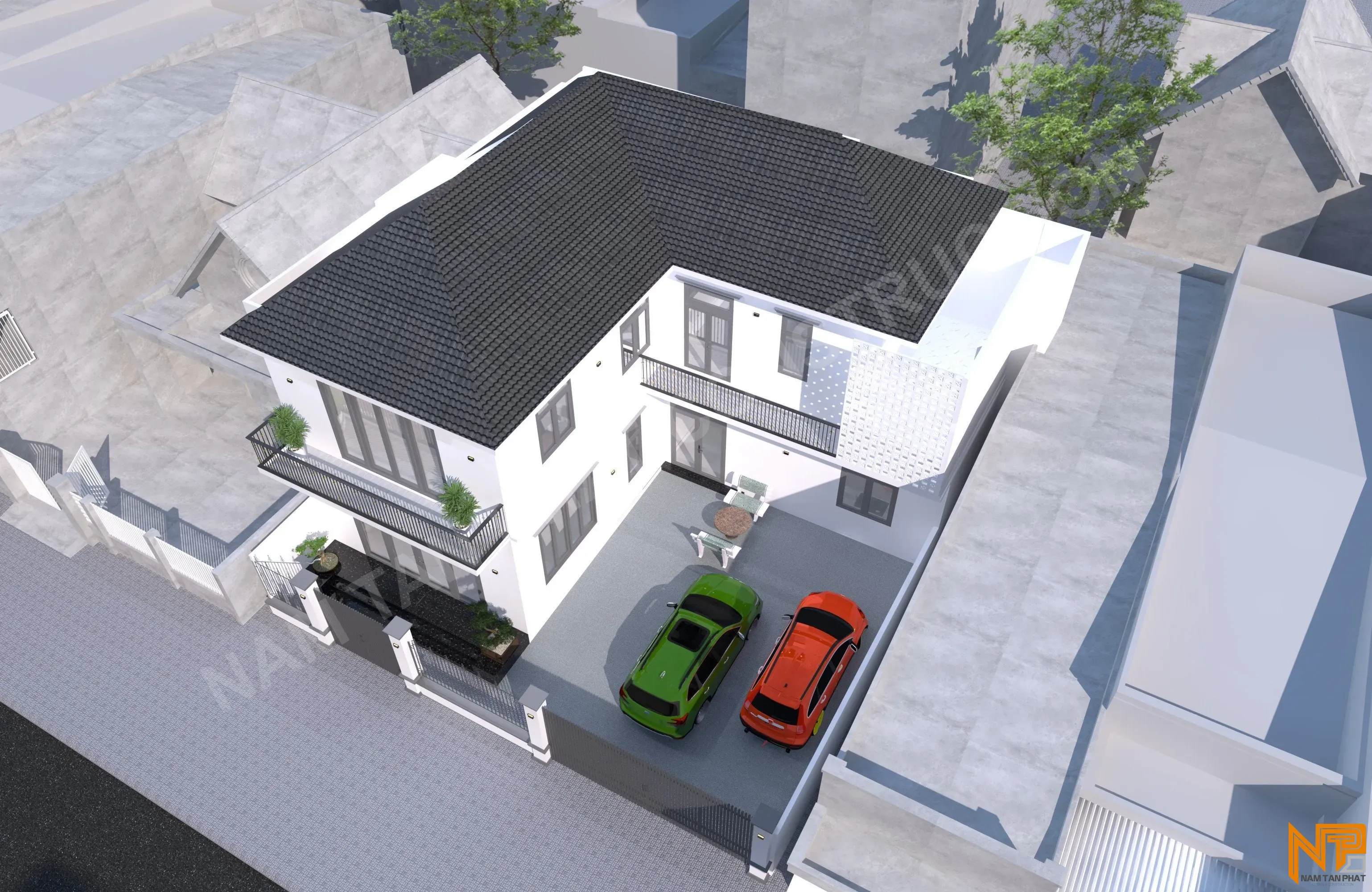 Hình ảnh công trình Nhà Anh Khoa 8*14m - Ngoại Thất 4