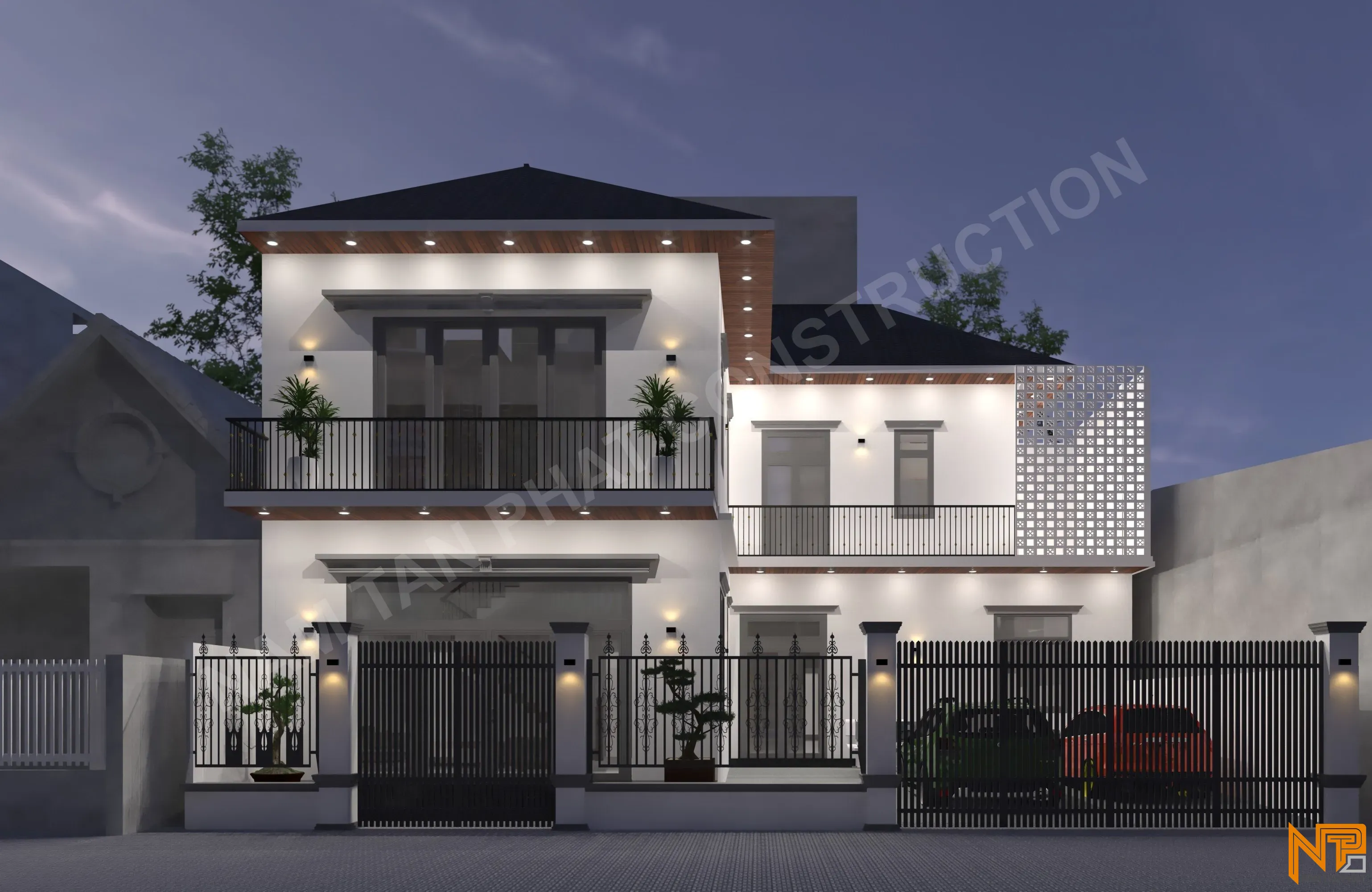 Hình ảnh công trình Nhà Anh Khoa 8*14m - Ngoại Thất 5