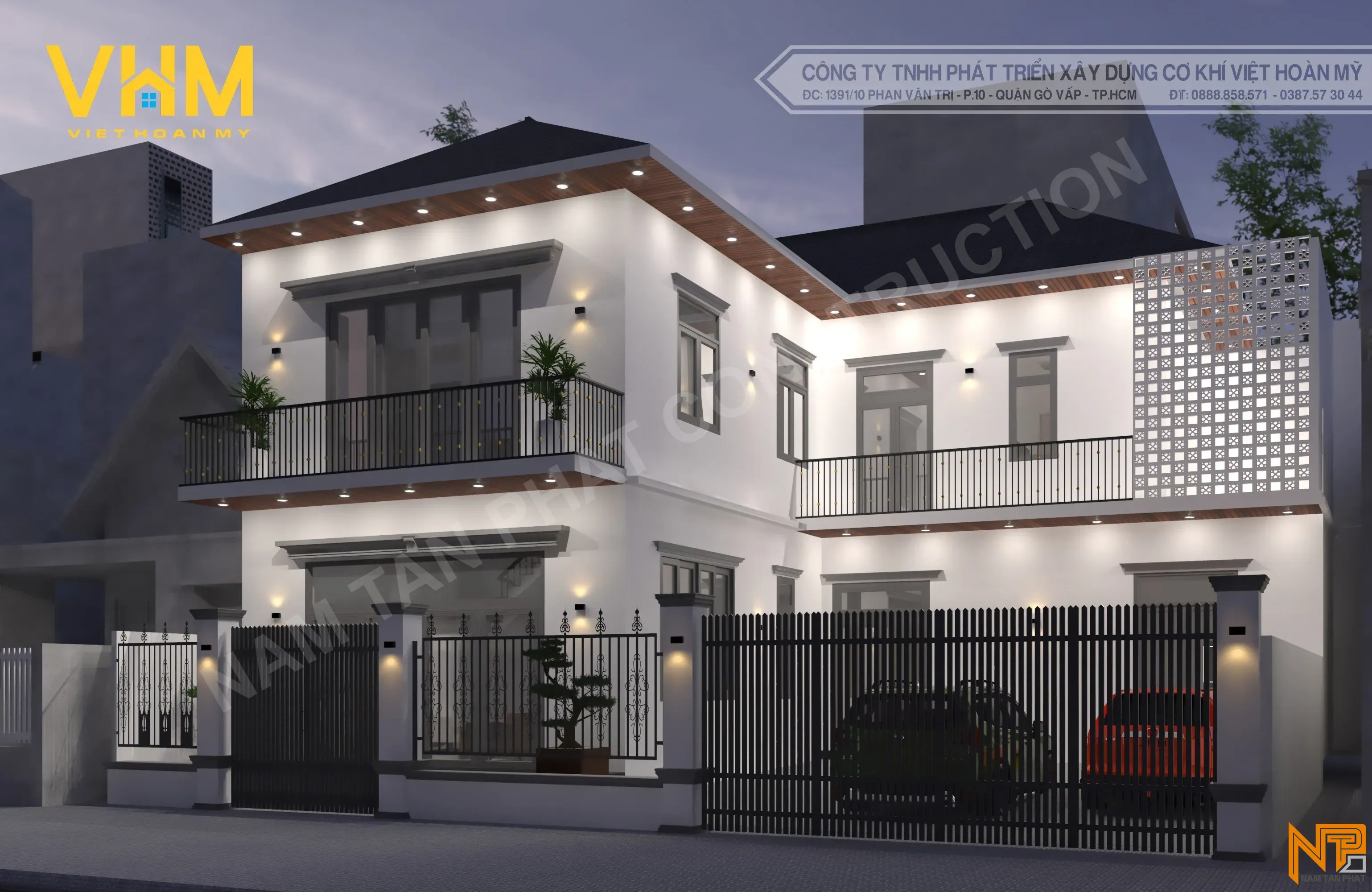 Hình ảnh công trình Nhà Anh Khoa 8*14m - Ngoại Thất 8