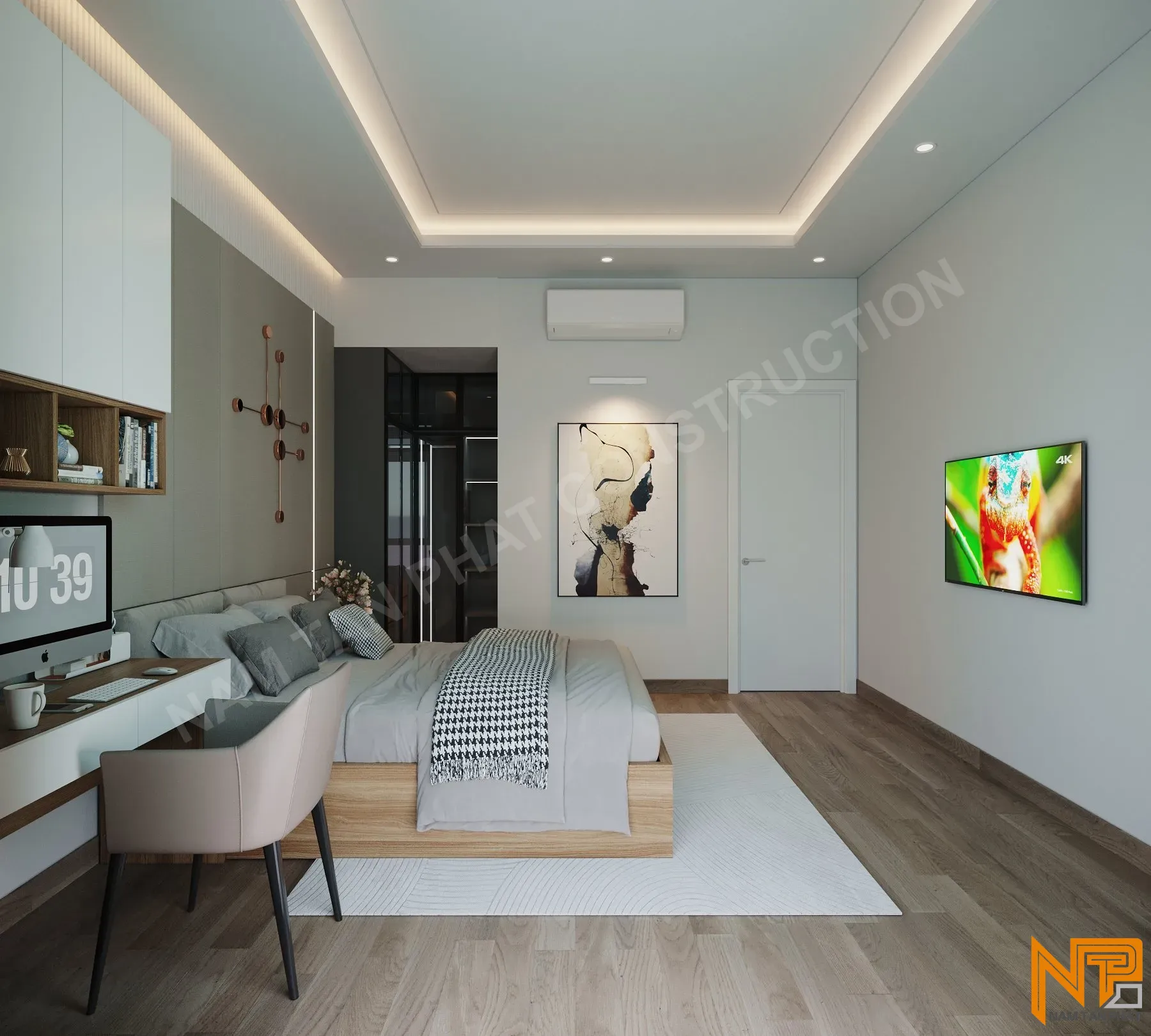 Hình ảnh công trình Nhà Anh Trí 7*15m - Nội Thất 16