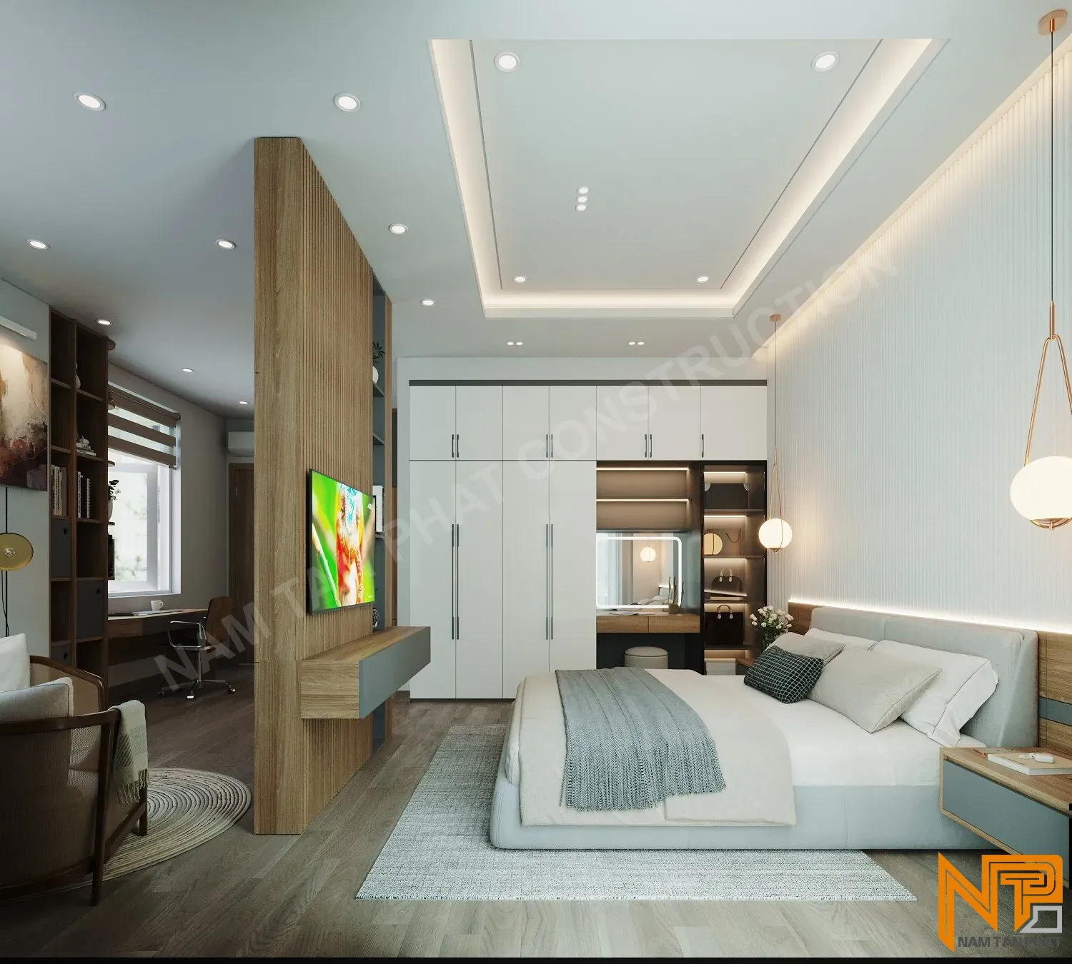 Hình ảnh công trình Nhà Anh Trí 7*15m - Nội Thất 3