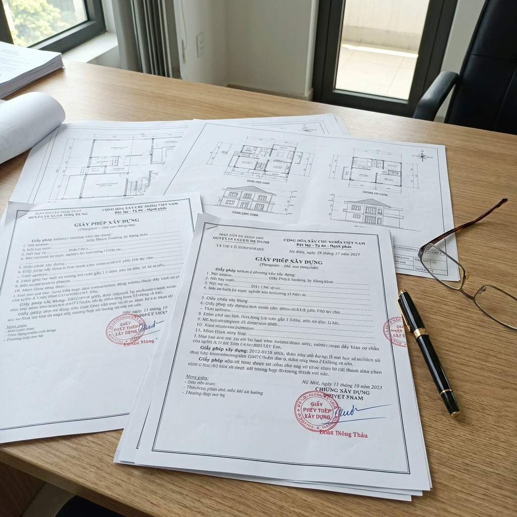 Phê duyệt & Xin giấy phép