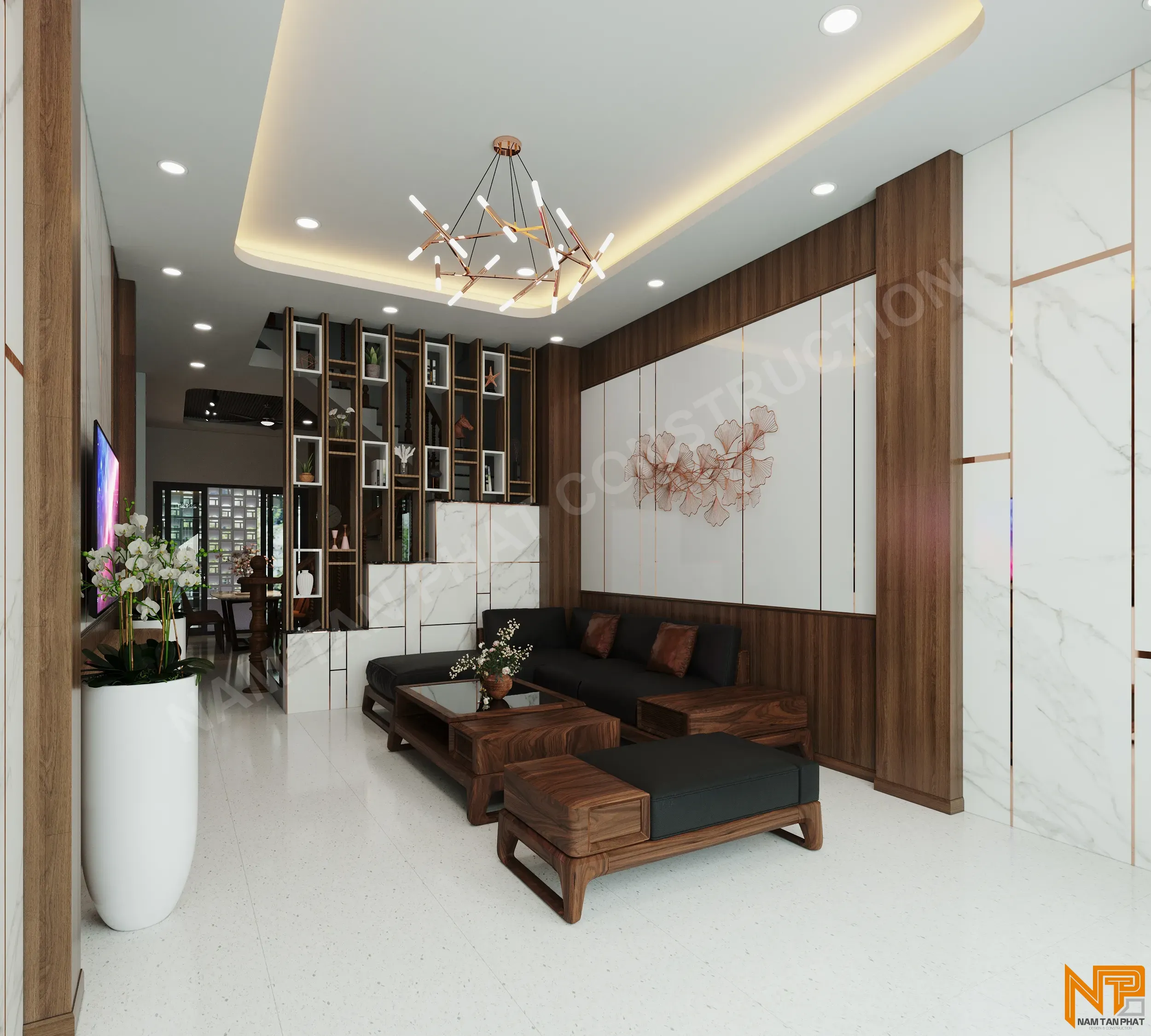 Hình ảnh công trình Nhà Chị Ngọc 5*16m - Nội Thất 11