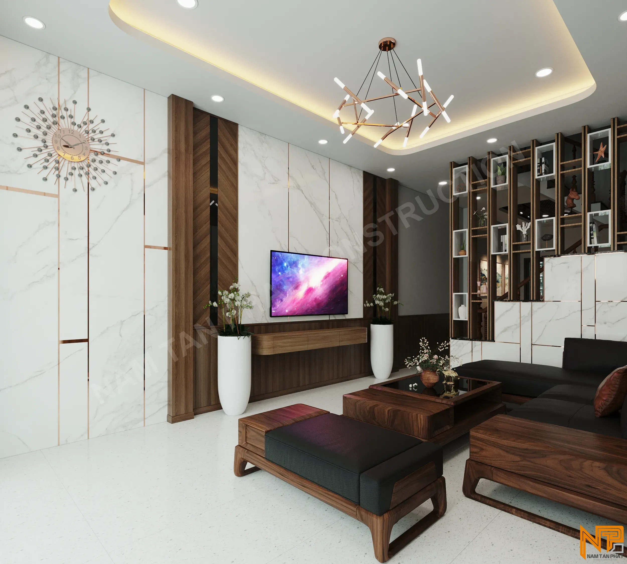 Hình ảnh công trình Nhà Chị Ngọc 5*16m - Nội Thất 10