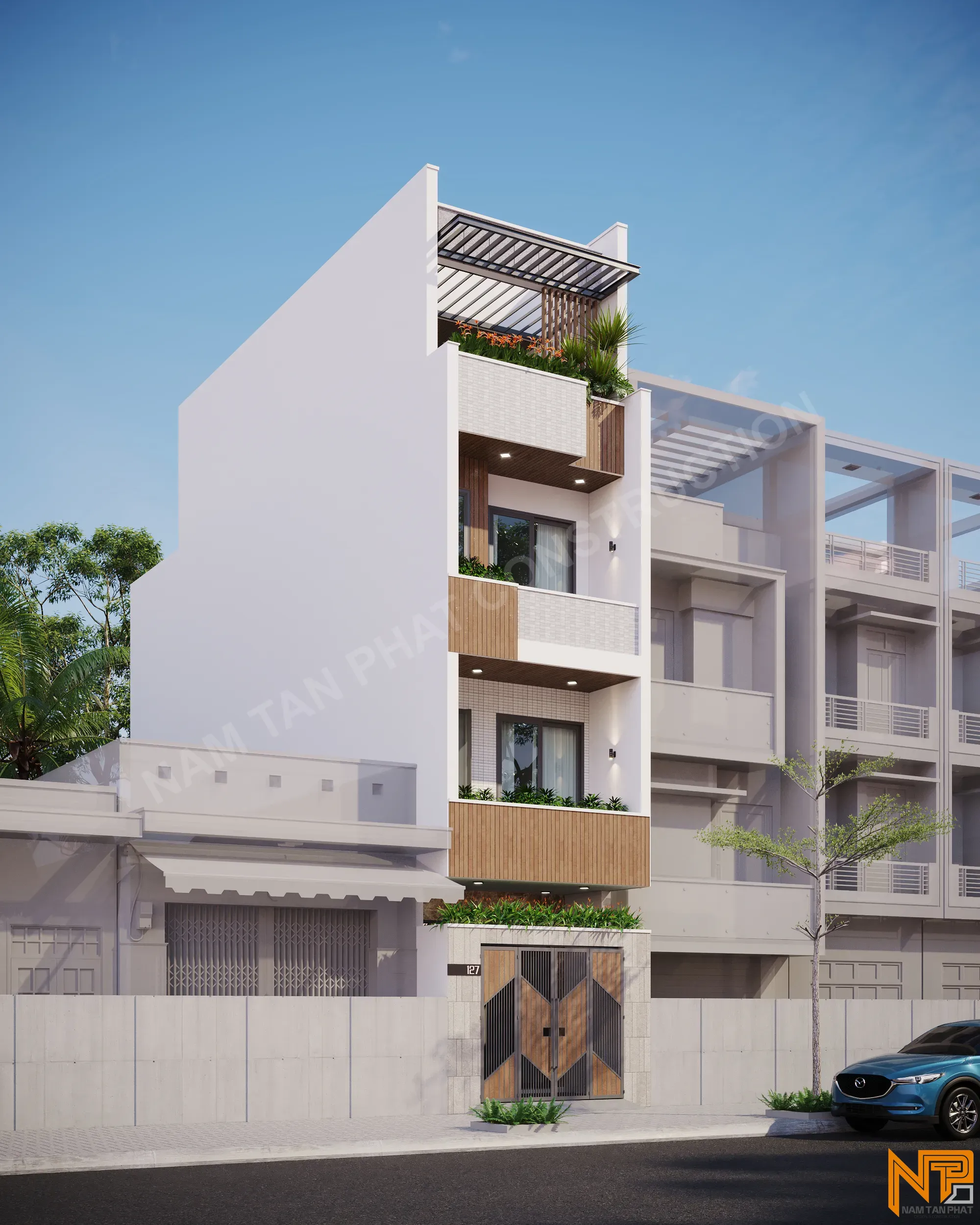 Hình ảnh công trình Nhà Chị Ngọc 5*16m - Ngoại Thất 2