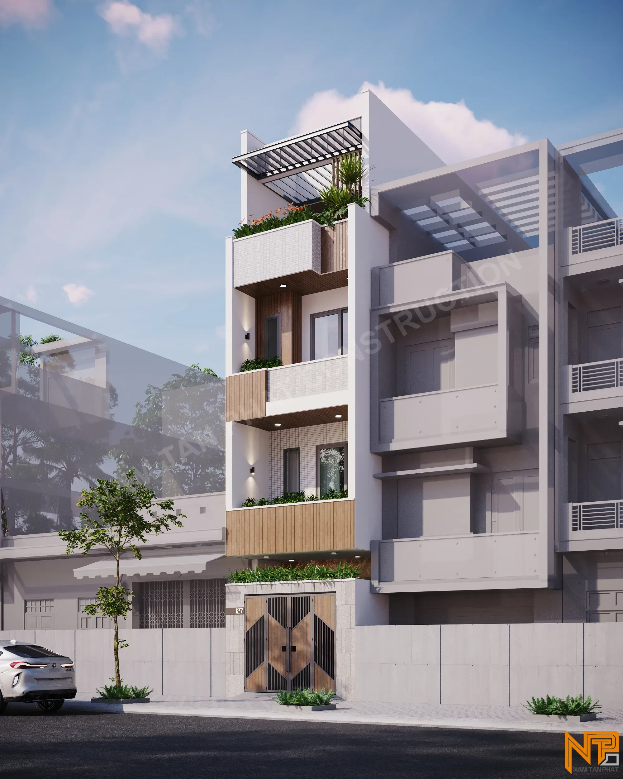 Hình ảnh công trình Nhà Chị Ngọc 5*16m - Ngoại Thất 3