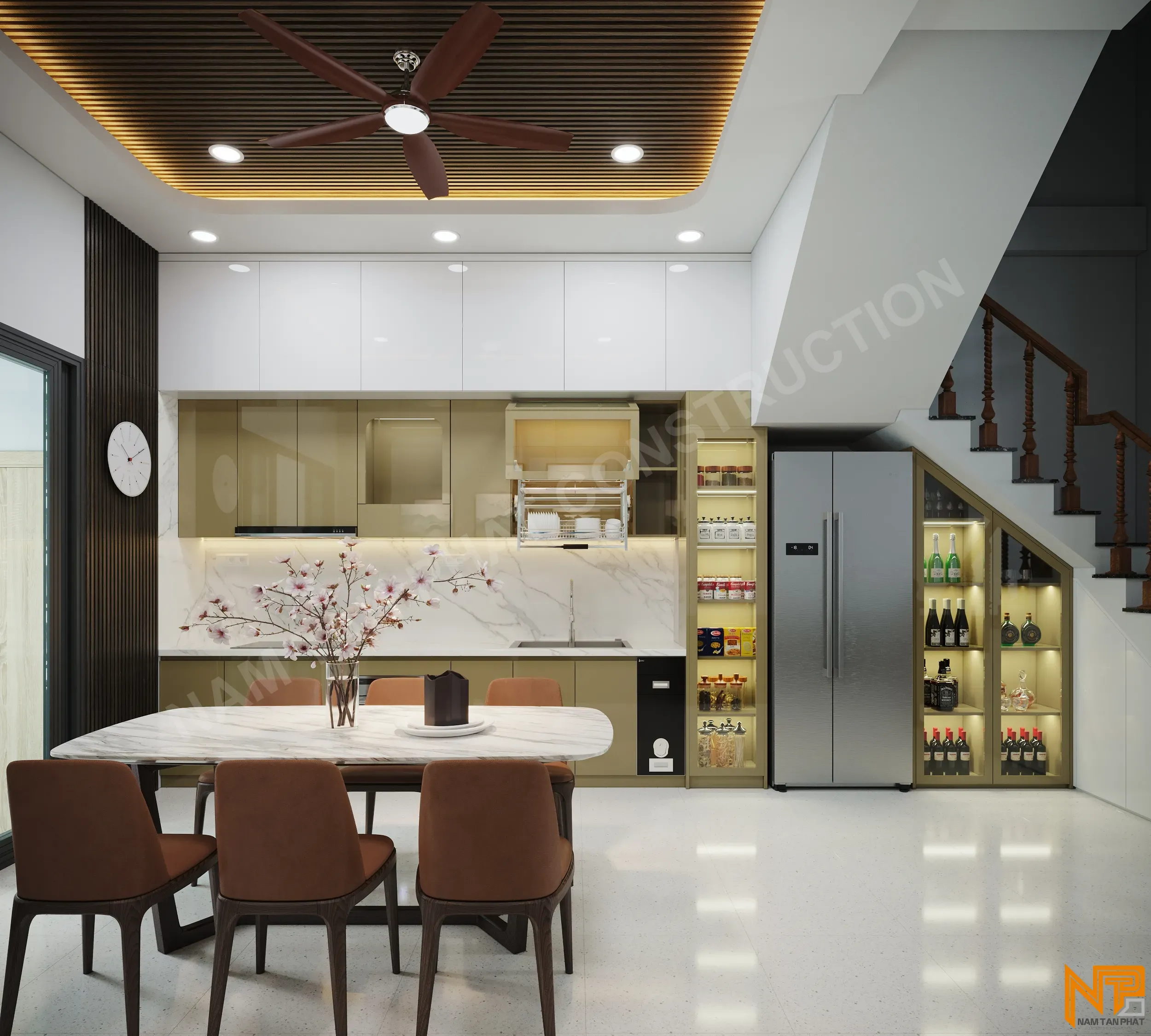 Hình ảnh công trình Nhà Chị Ngọc 5*16m - Nội Thất 4