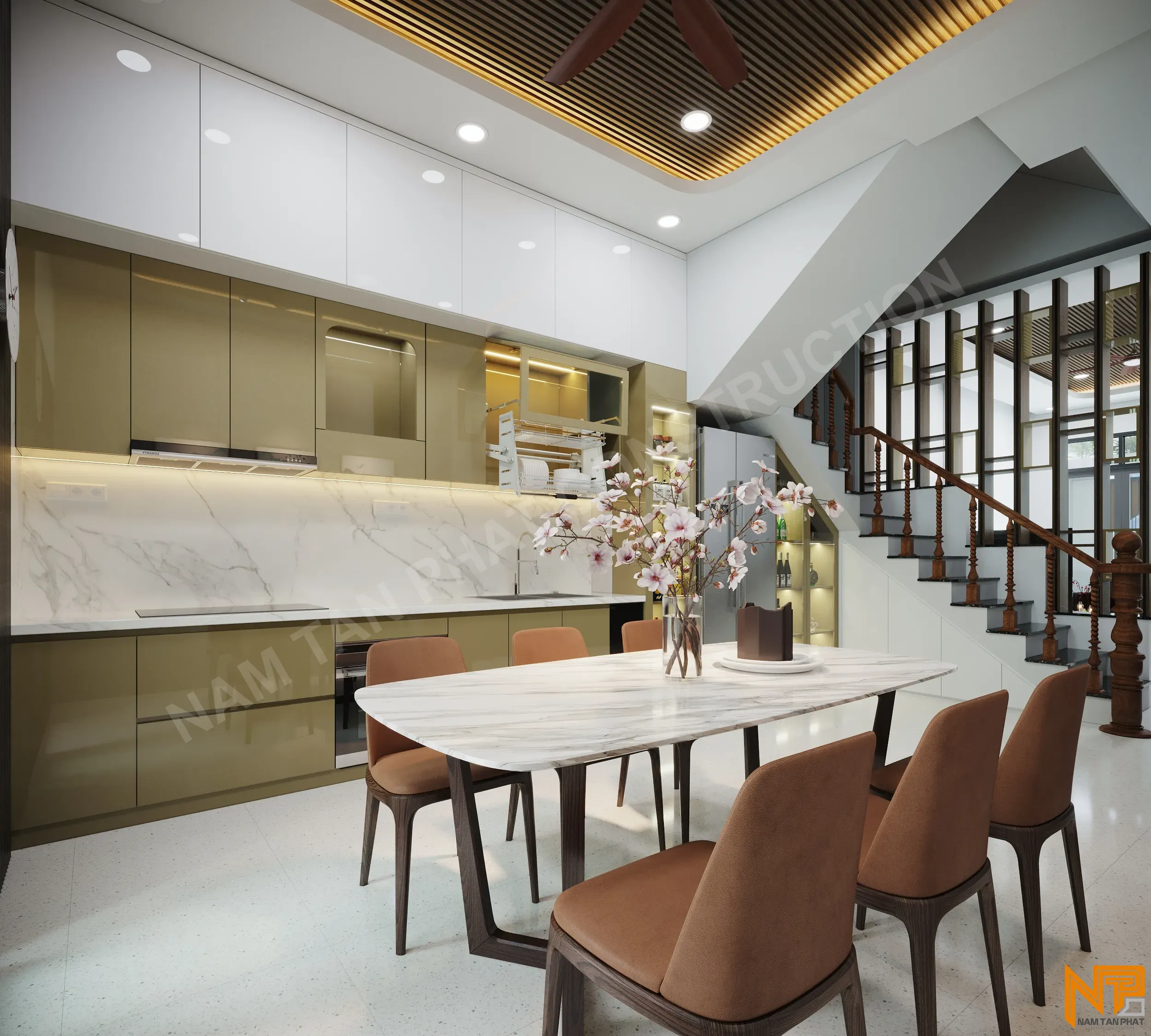 Hình ảnh công trình Nhà Chị Ngọc 5*16m - Nội Thất 2