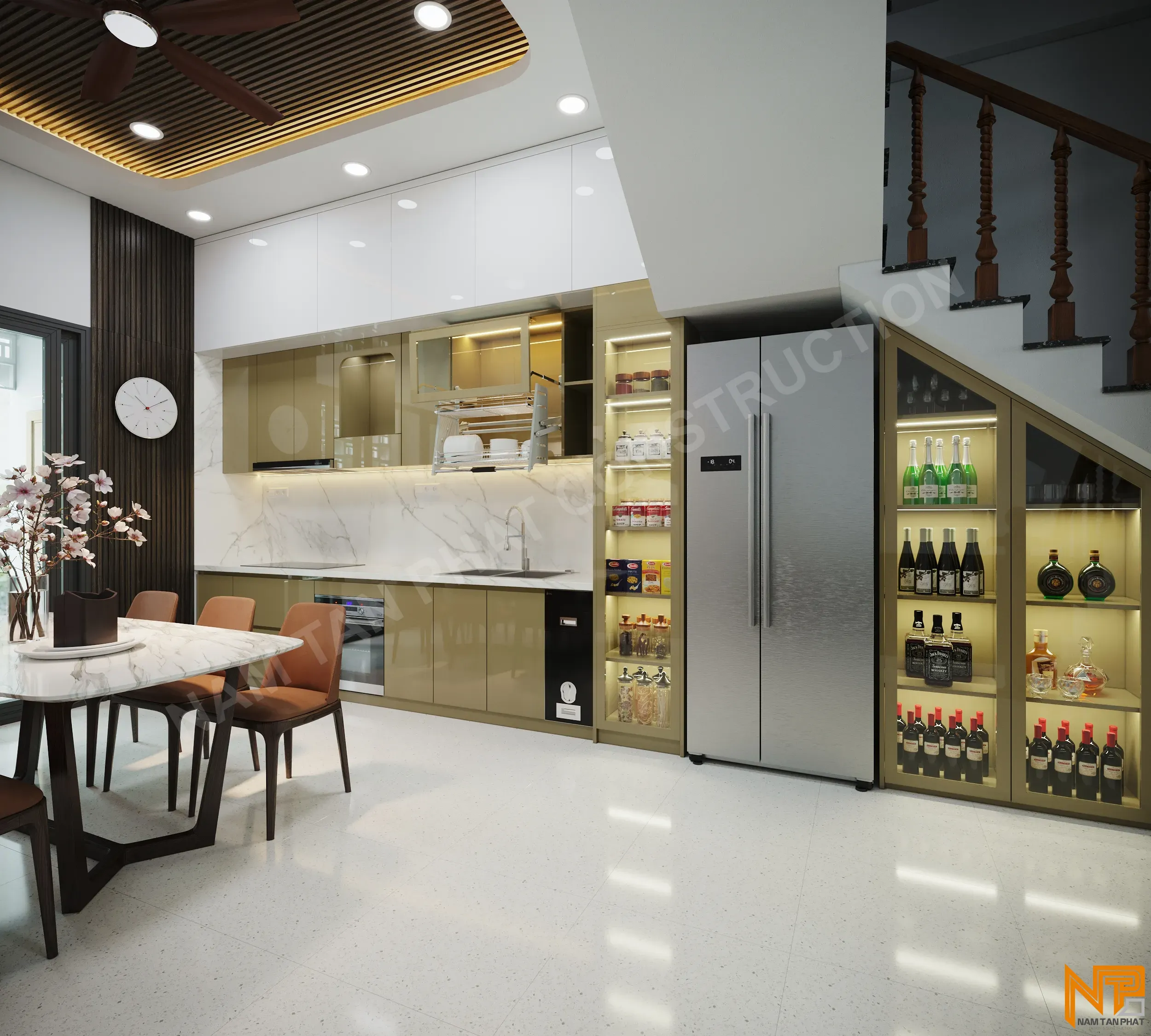 Hình ảnh công trình Nhà Chị Ngọc 5*16m - Nội Thất 1