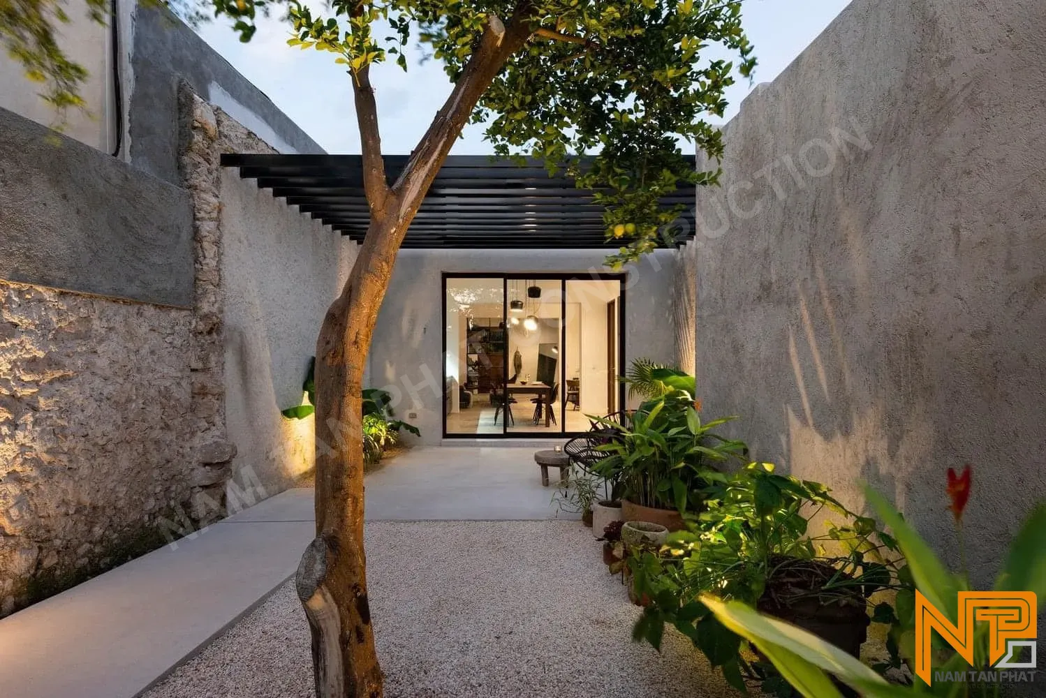 Hình ảnh công trình Nhà Anh Phú 5*35m - Ngoại Thất 1