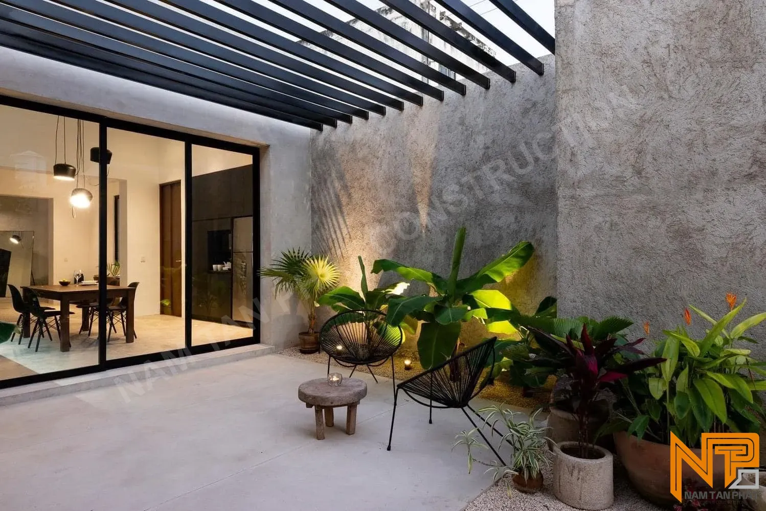 Hình ảnh công trình Nhà Anh Phú 5*35m - Ngoại Thất 6