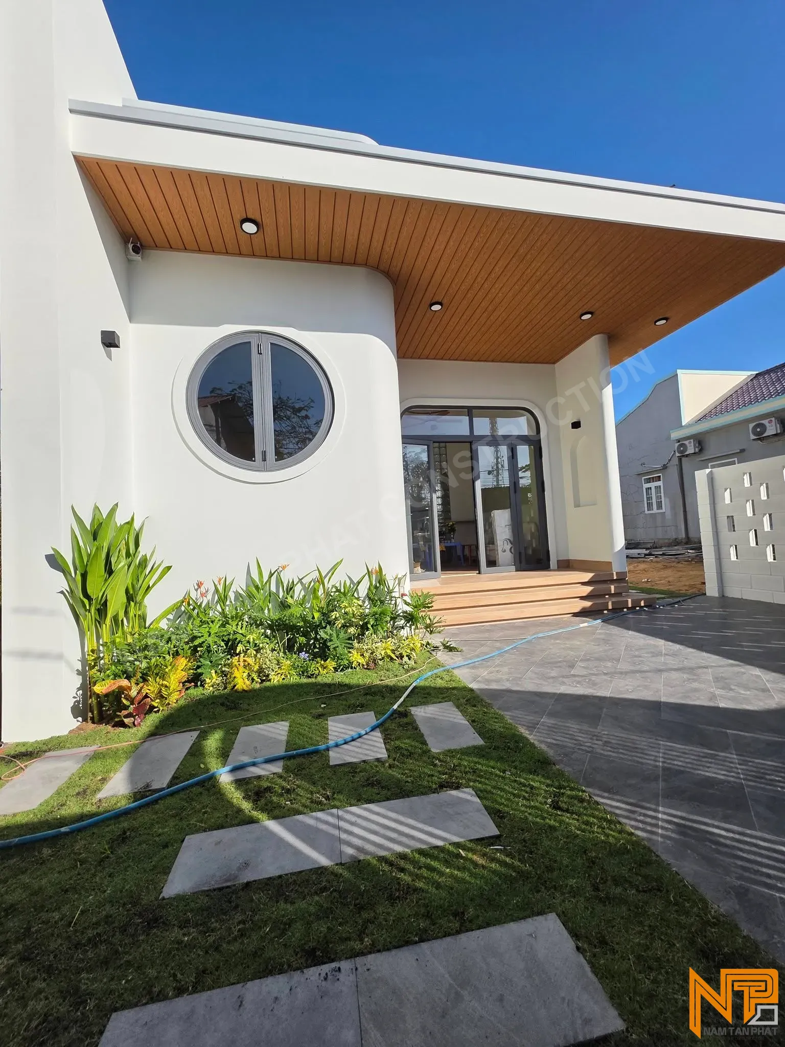 Hình ảnh công trình Anh Hà 8*20m - Ngoại Thất 3