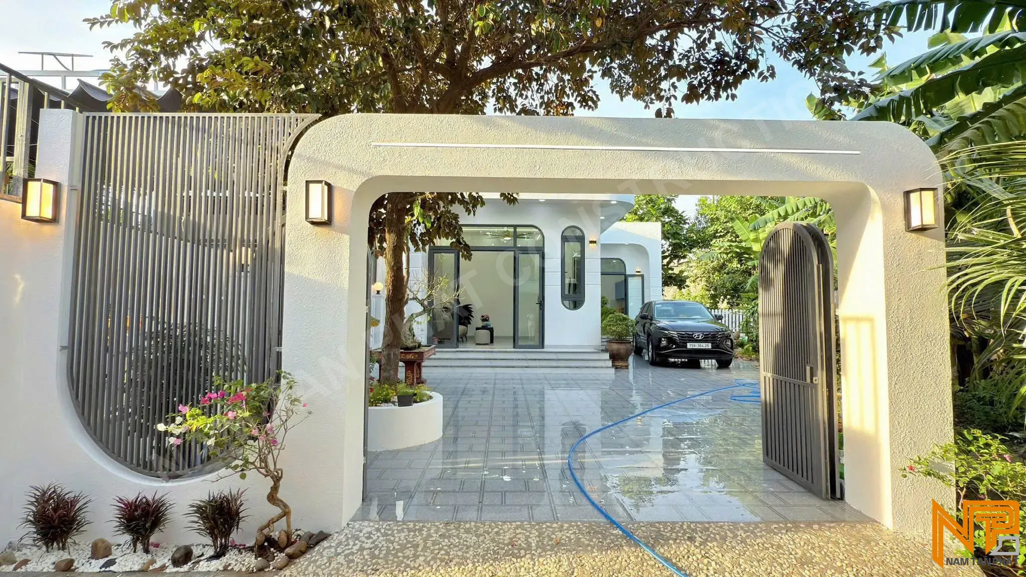 Hình ảnh công trình Anh Tuấn 5.5*18m - Ngoại Thất 1