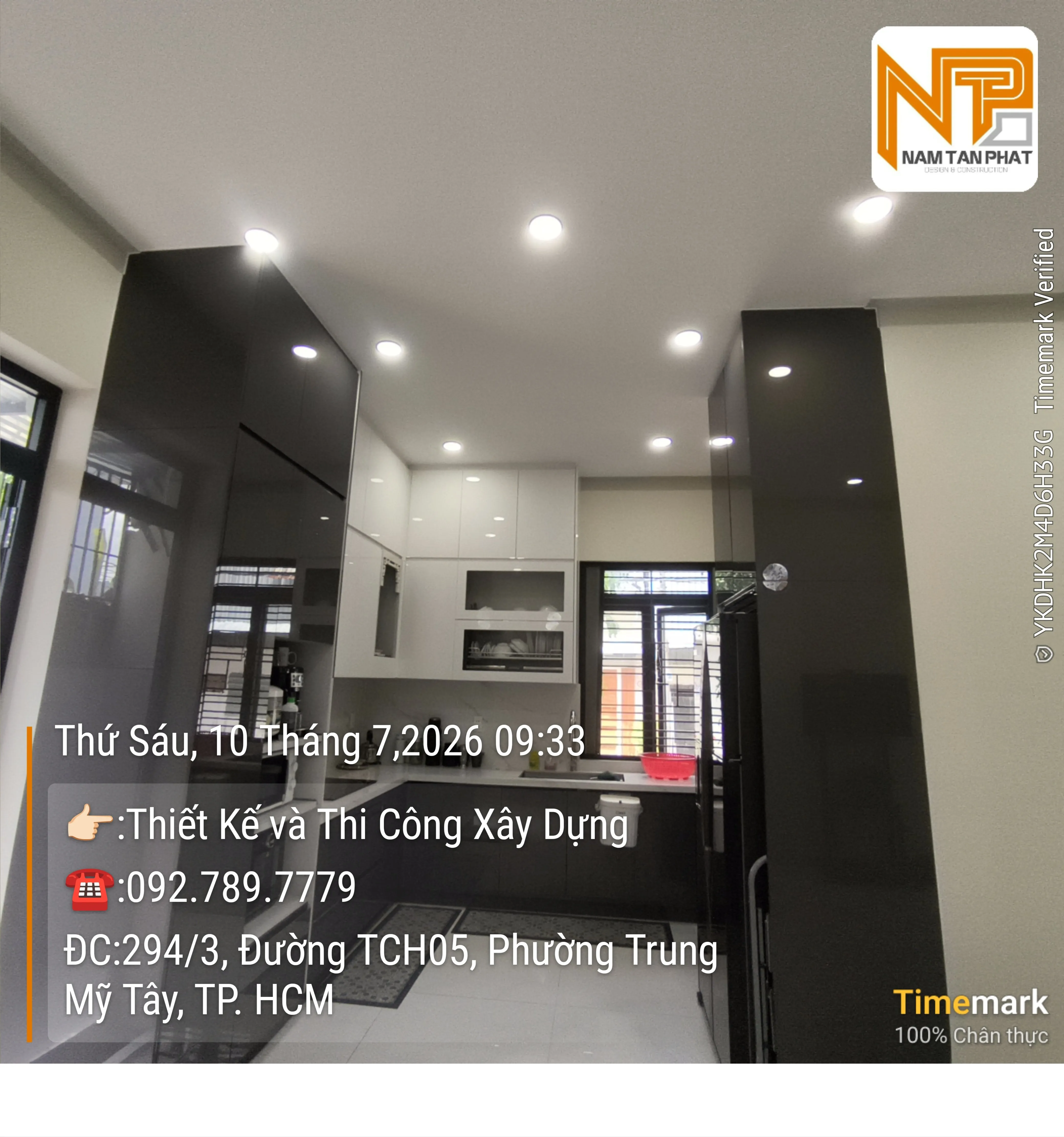 Hình ảnh công trình B Hải DTM 5.2m*20m - Ngoại Thất 13