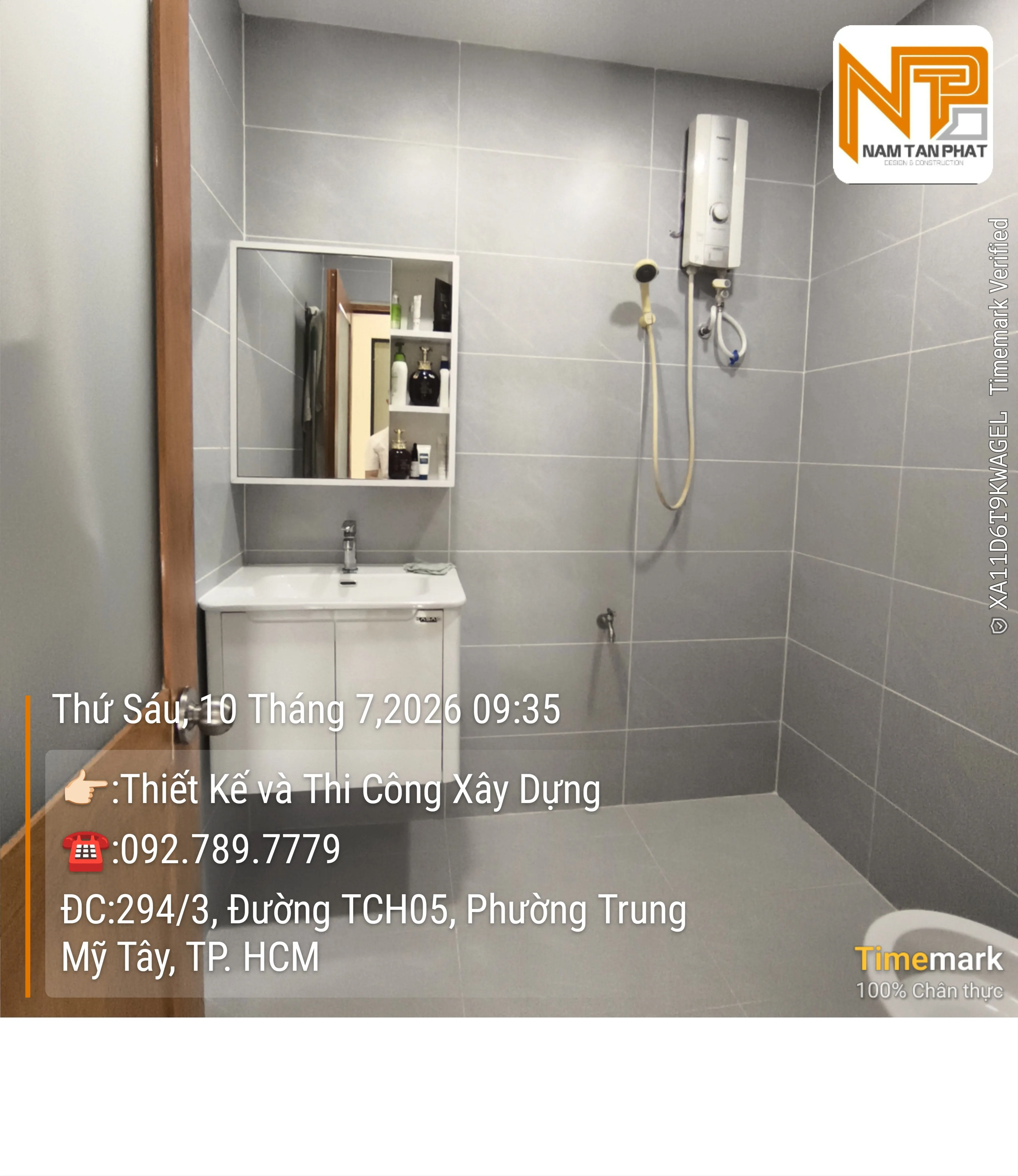 Hình ảnh công trình B Hải DTM 5.2m*20m - Ngoại Thất 15