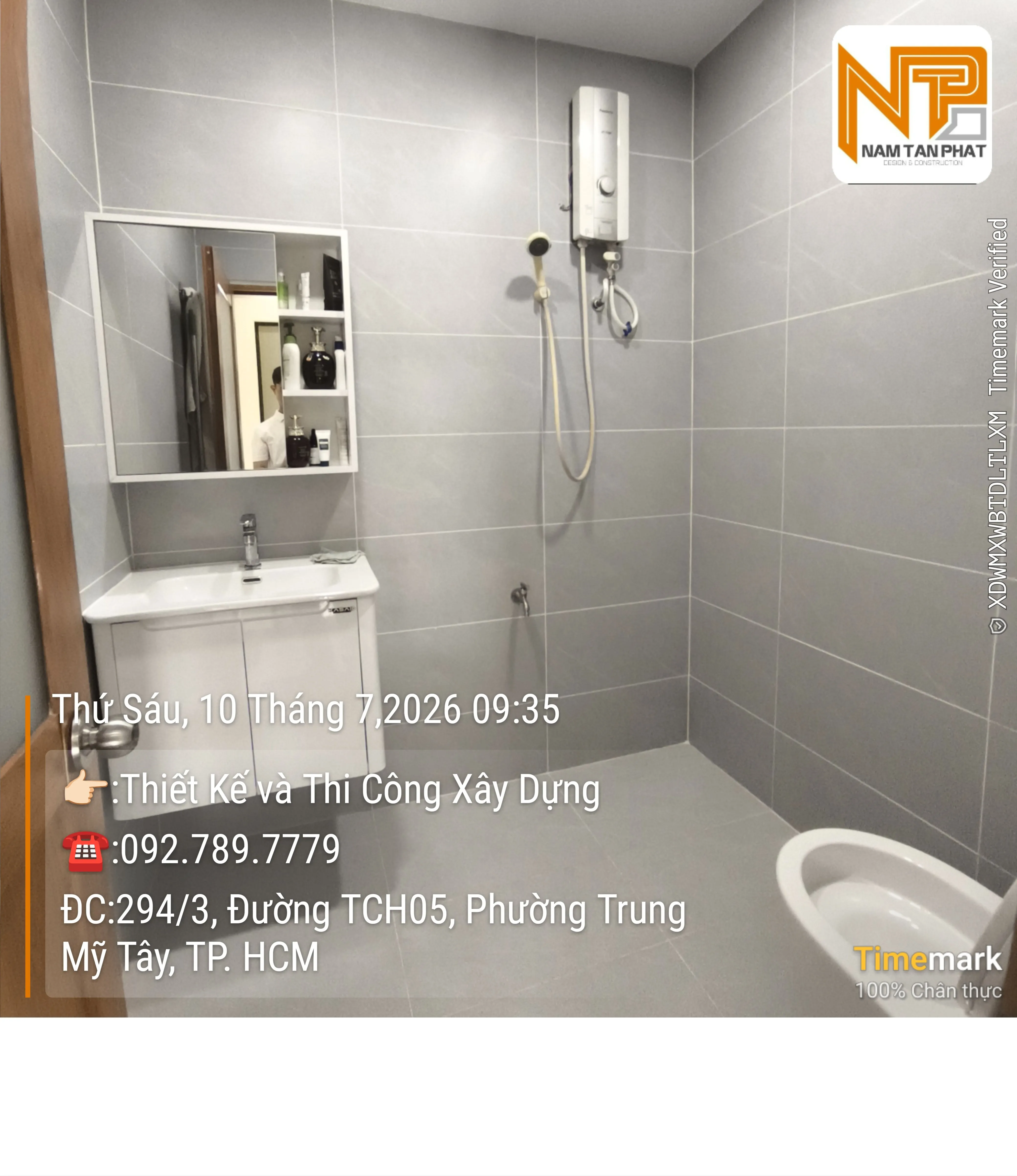 Hình ảnh công trình B Hải DTM 5.2m*20m - Ngoại Thất 16