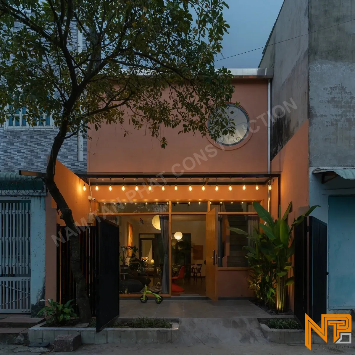 Hình ảnh công trình Bauhaus House 5*16m - Ngoại Thất 1