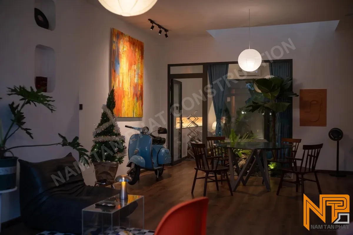 Hình ảnh công trình Bauhaus House 5*16m - Ngoại Thất 4