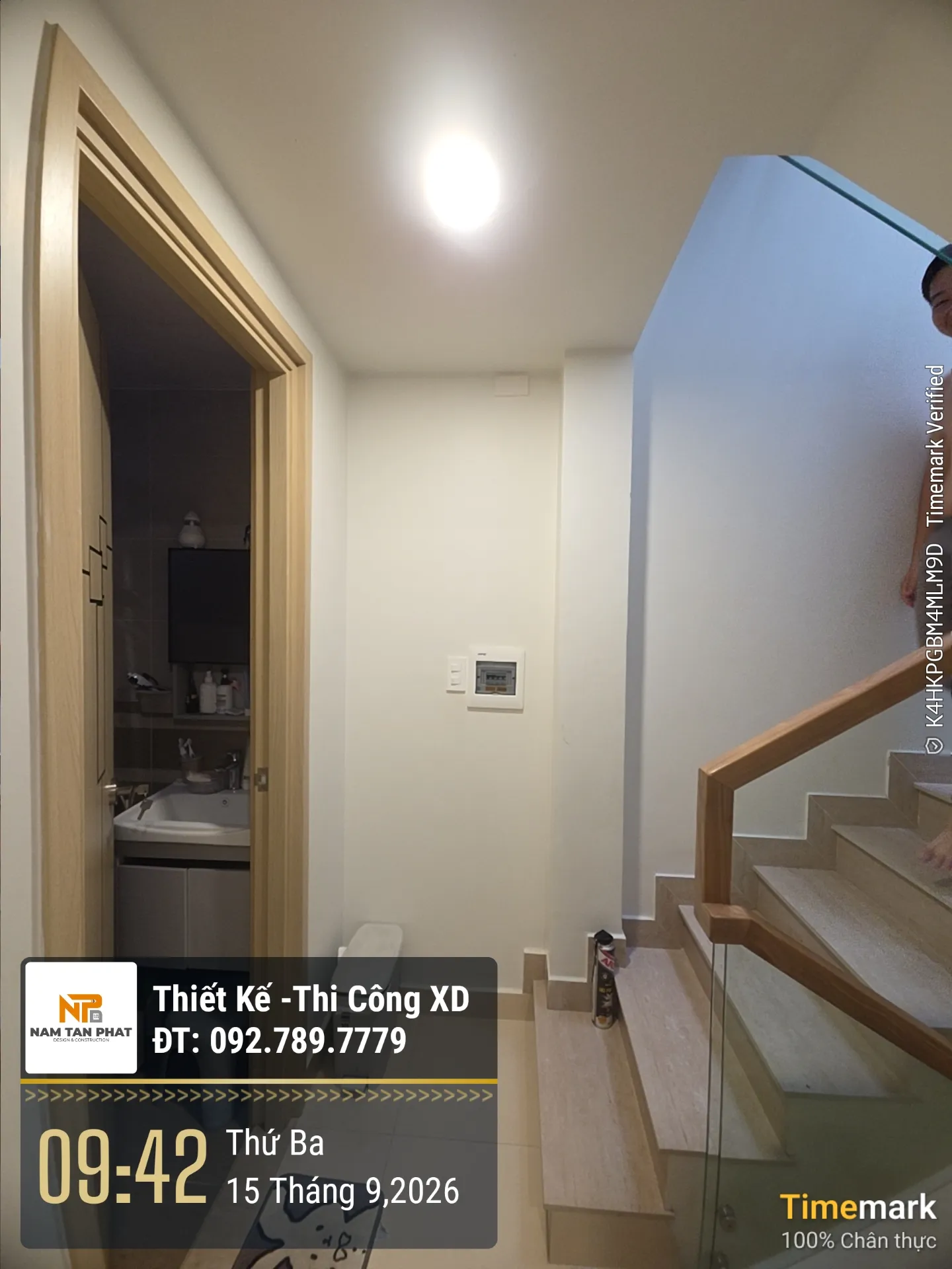 Hình ảnh công trình Cường Gà House 4m*8m - Ngoại Thất 9
