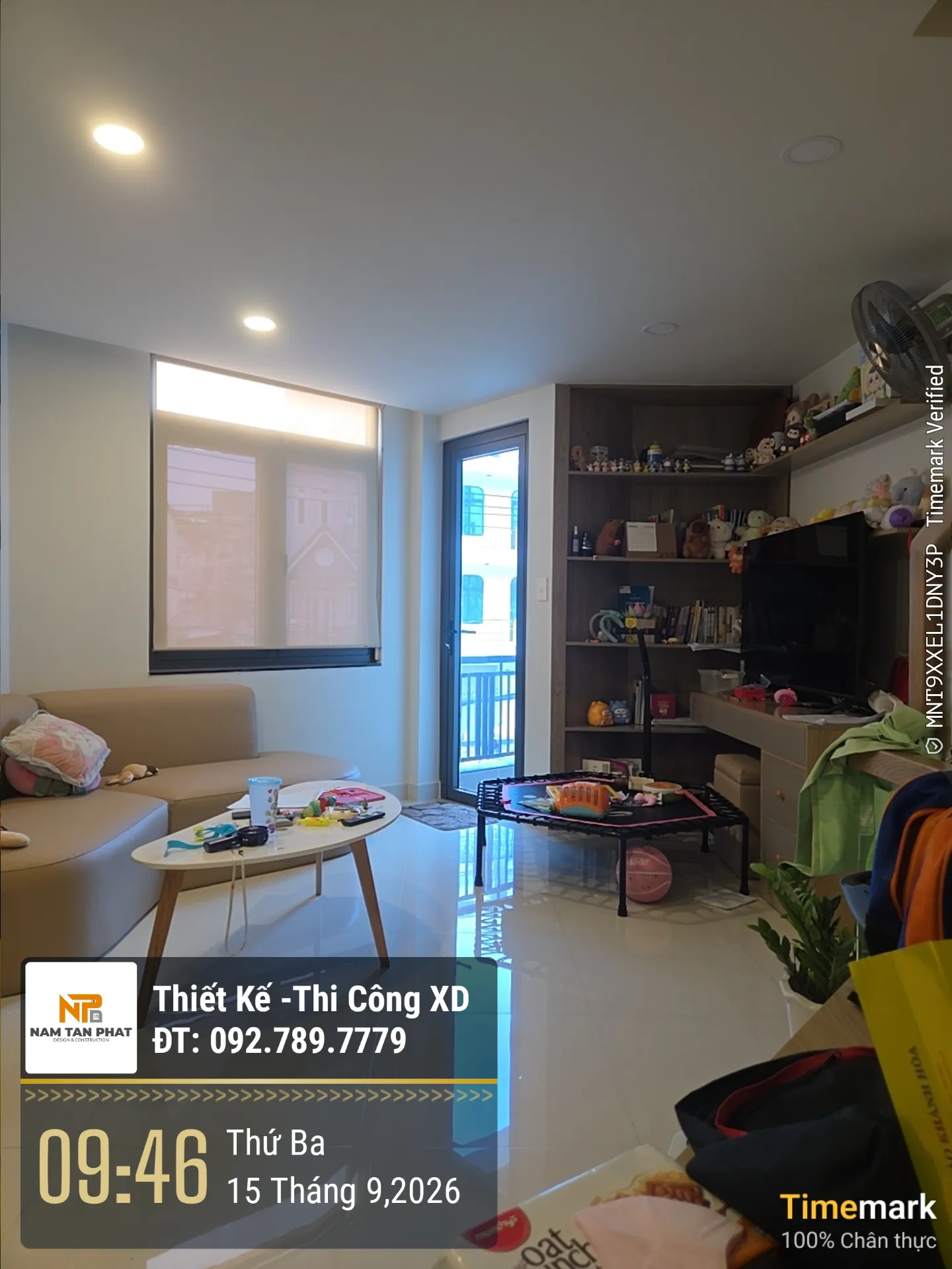 Hình ảnh công trình Cường Gà House 4m*8m - Ngoại Thất 10