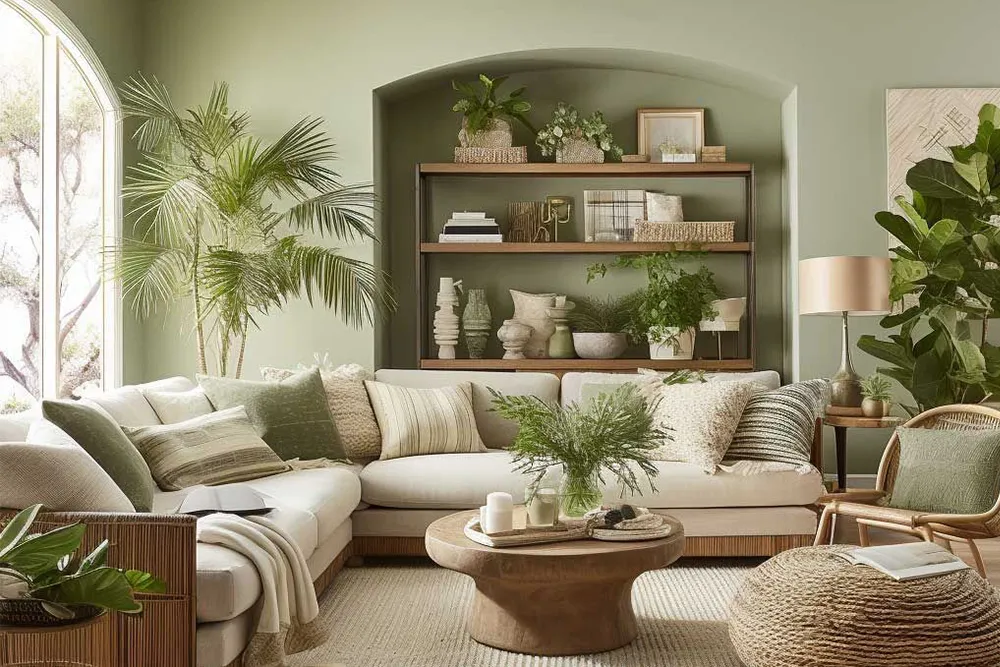Hình ảnh công trình Decor Xanh Matcha Phòng Ngủ & Phòng Khách - Ngoại Thất 2