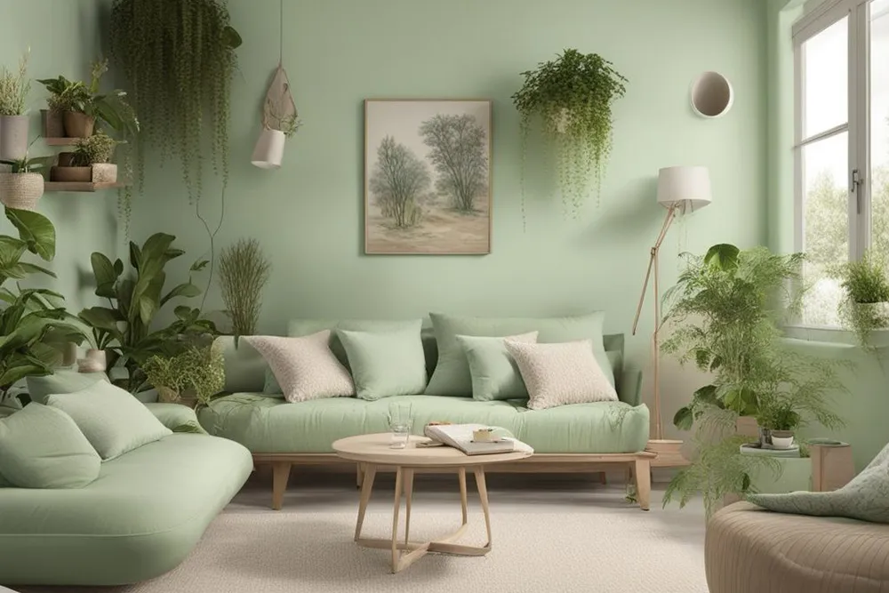 Hình ảnh công trình Decor Xanh Matcha Phòng Ngủ & Phòng Khách - Ngoại Thất 3