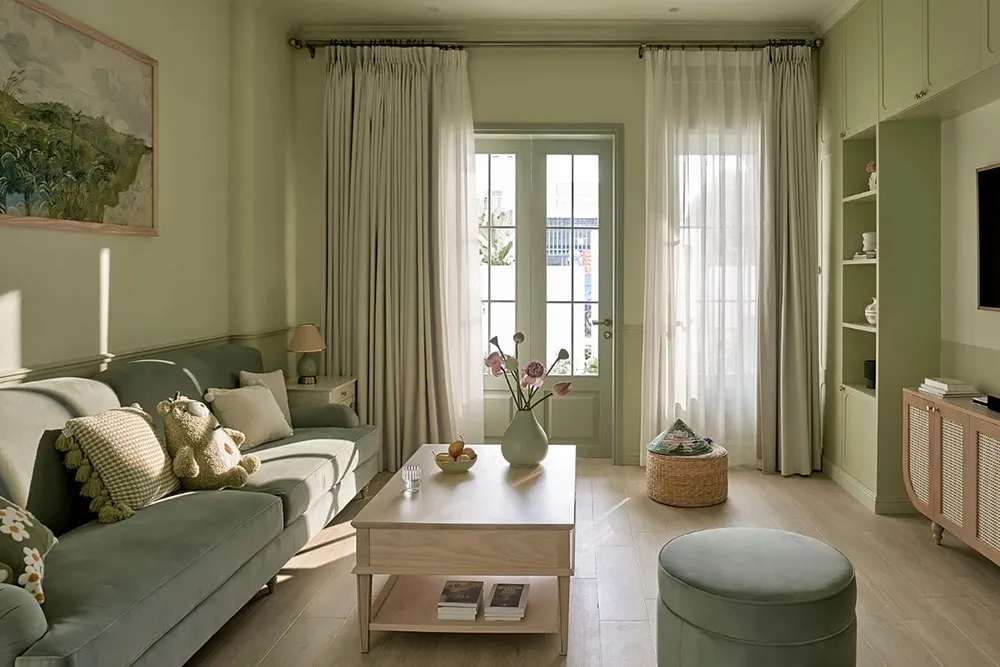 Hình ảnh công trình Decor Xanh Matcha Phòng Ngủ & Phòng Khách - Ngoại Thất 4