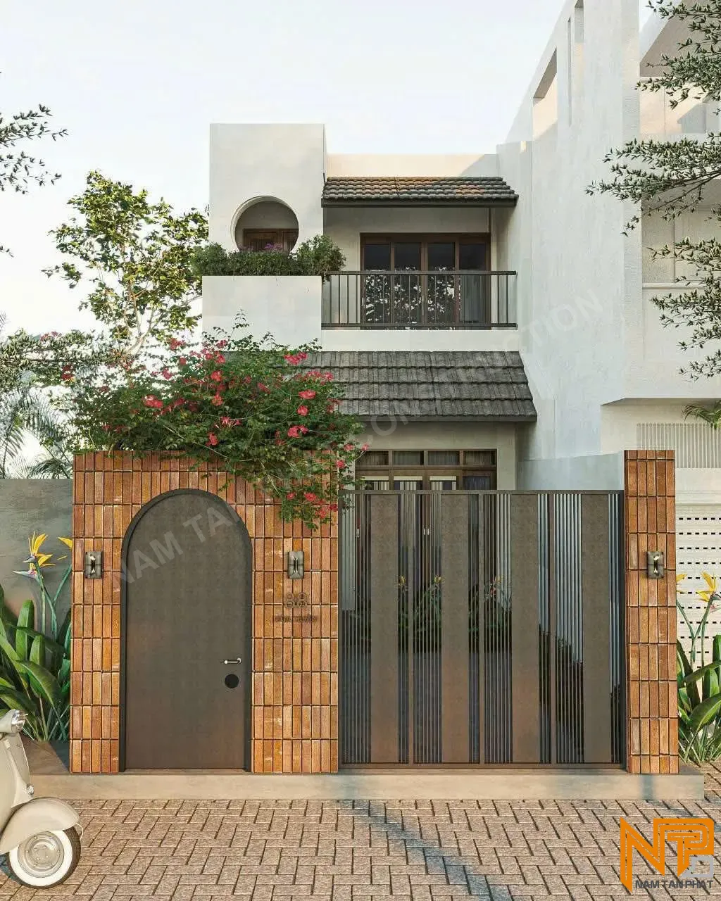 Hình ảnh công trình Đức Linh House 5*20m - Ngoại Thất 1