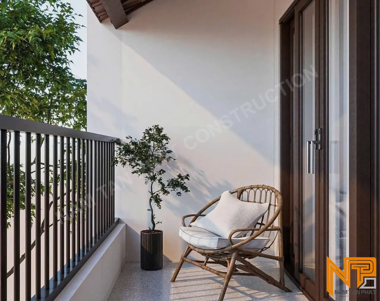 Hình ảnh công trình Đức Linh House 5*20m - Ngoại Thất 4