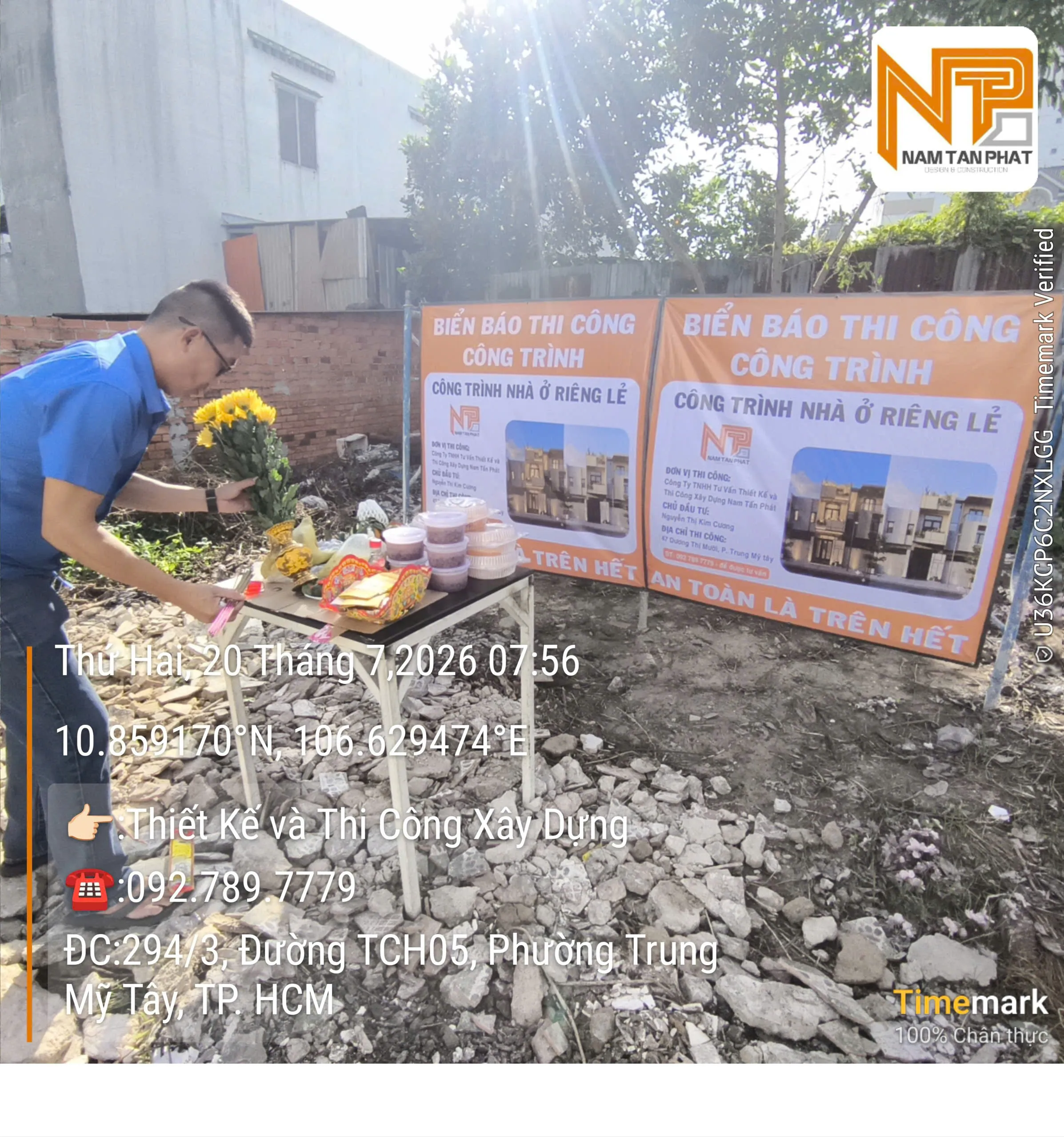 Hình ảnh công trình Kim Cương House 4m*12m - Ngoại Thất 1