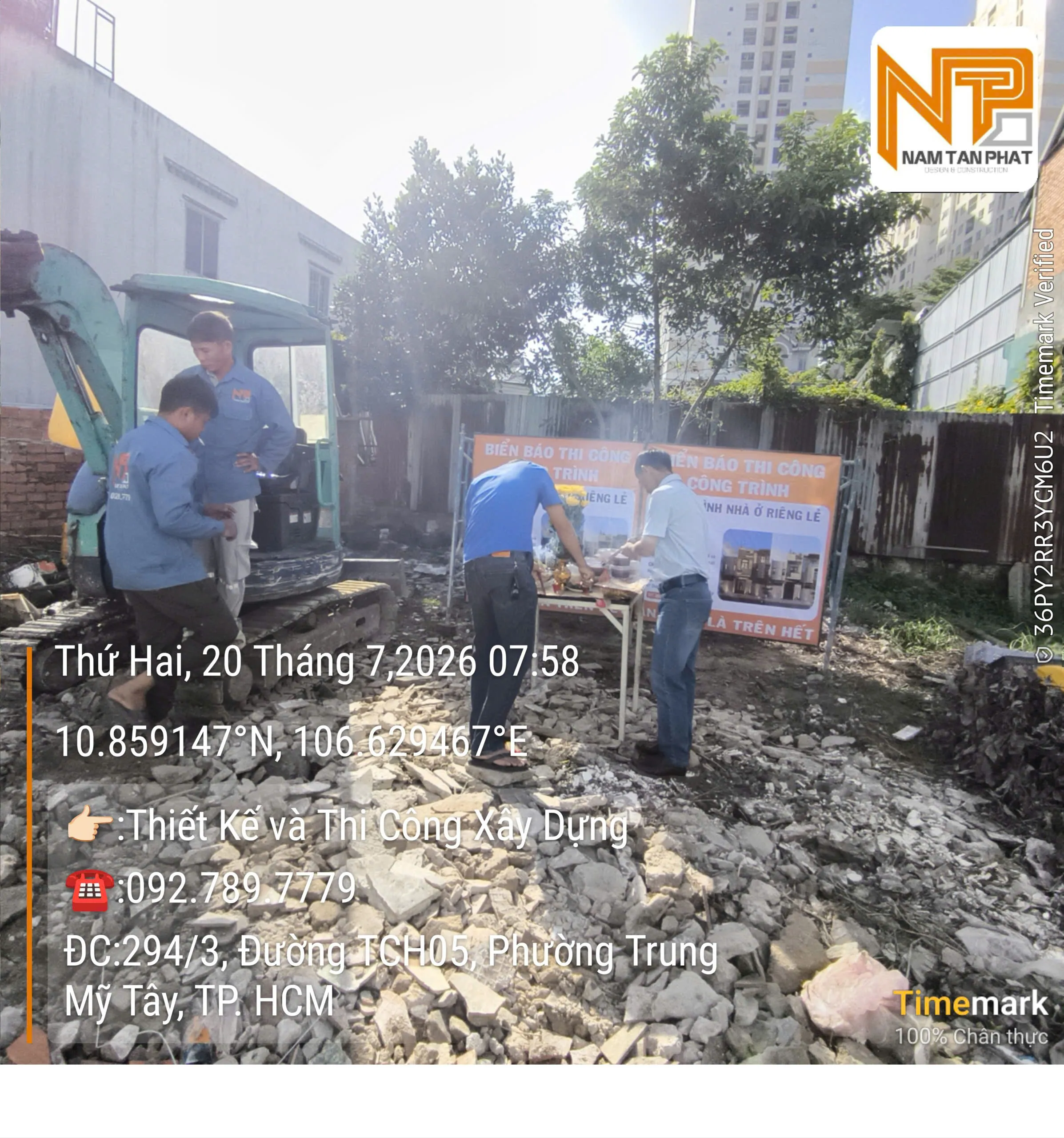 Hình ảnh công trình Kim Cương House 4m*12m - Ngoại Thất 2